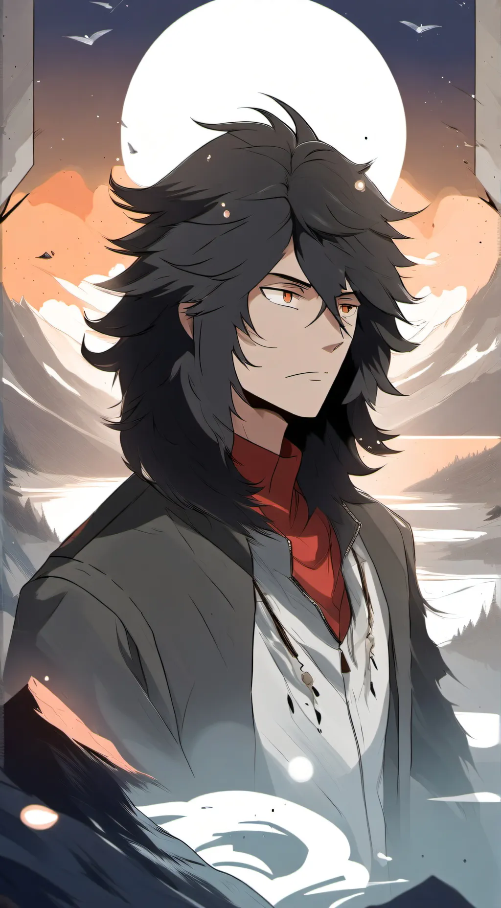 ai character: Shouta aizawa 🎧🖤 background