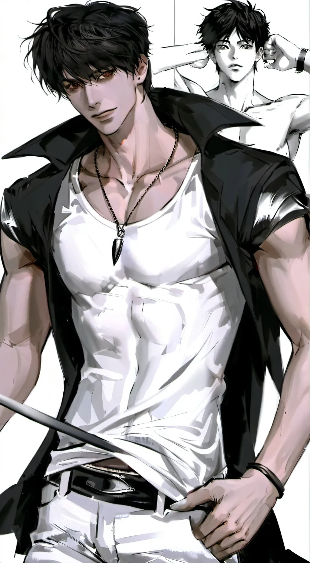 ai character: Xander and Alex background