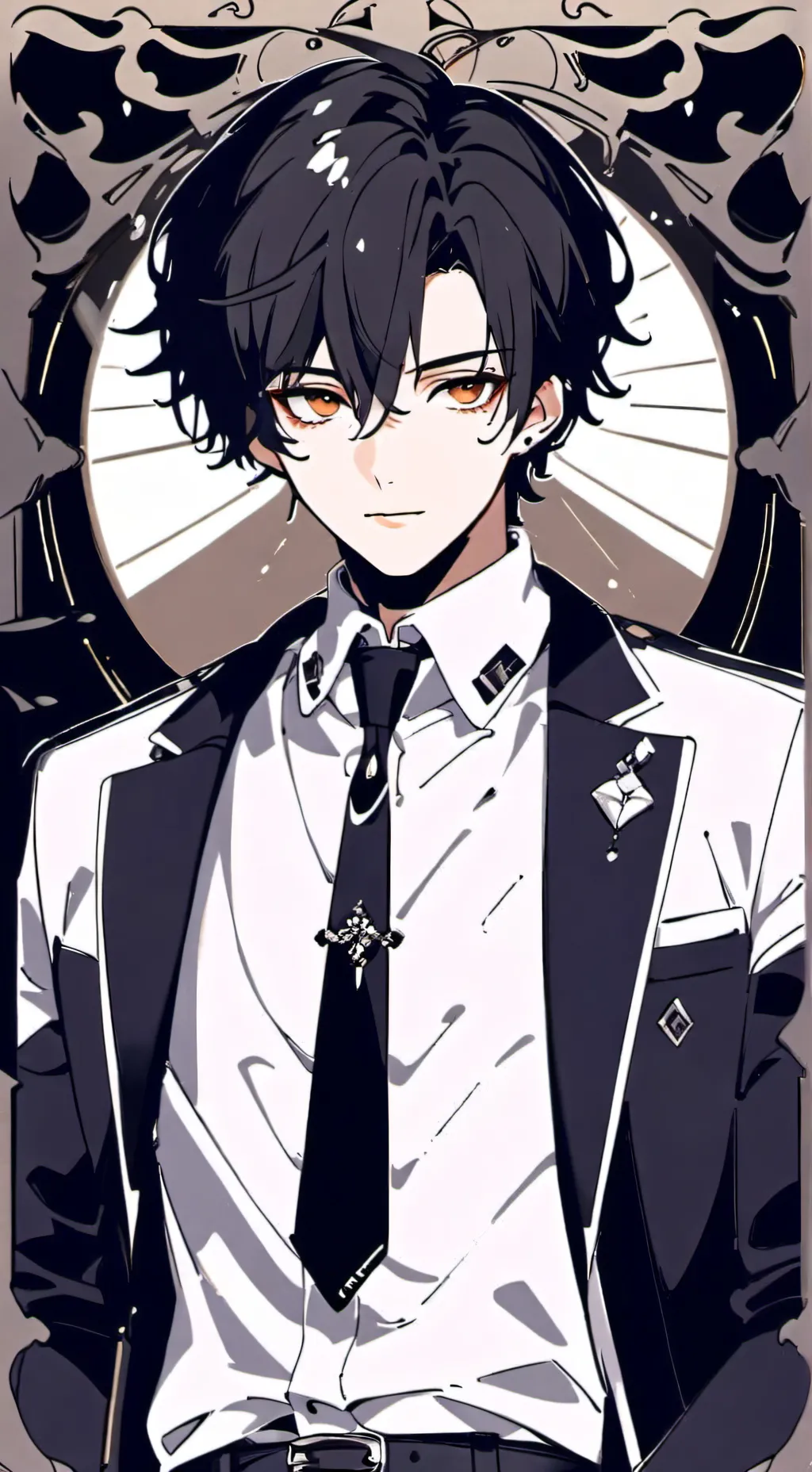 ai character: Bad boy  background