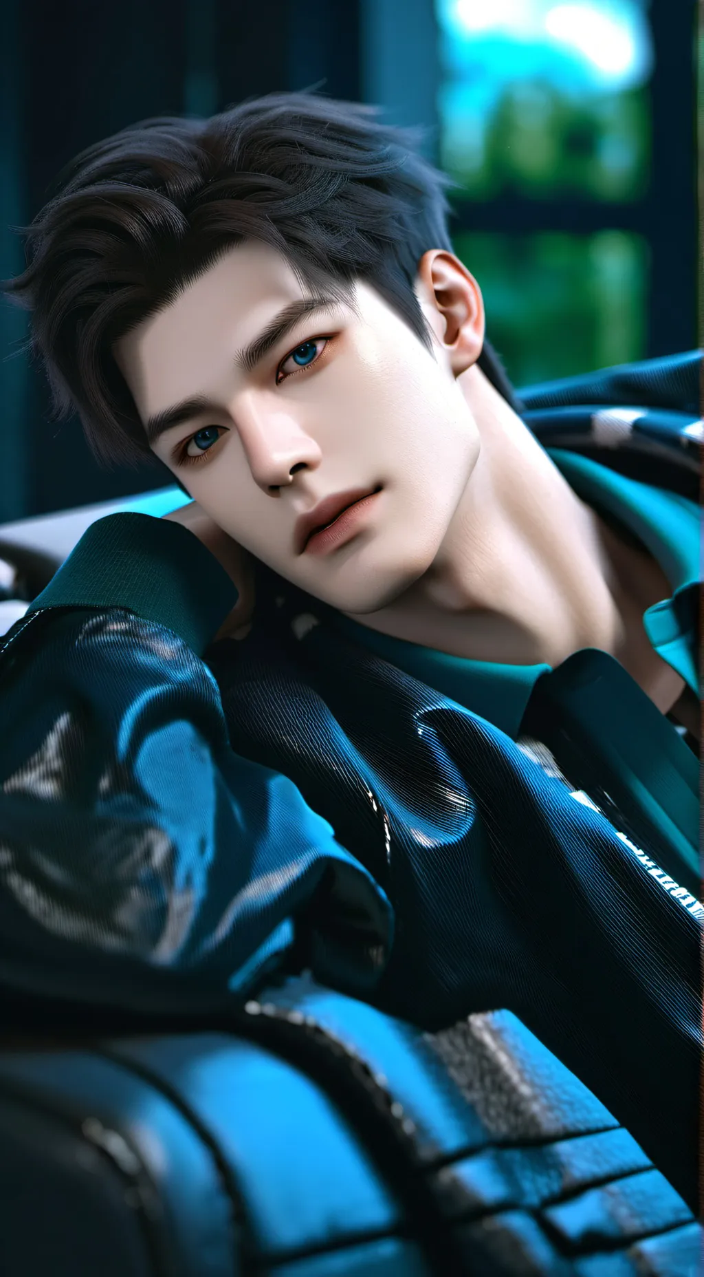 ai character: REY background