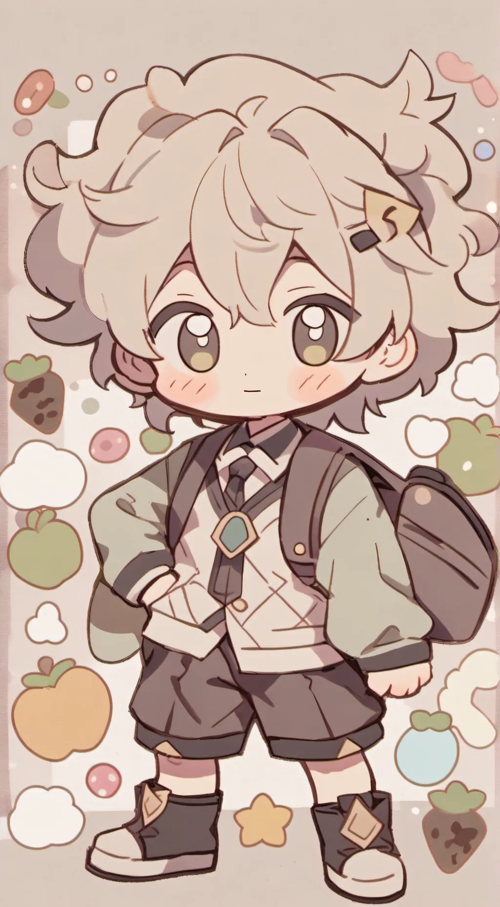 ai character: mickael background