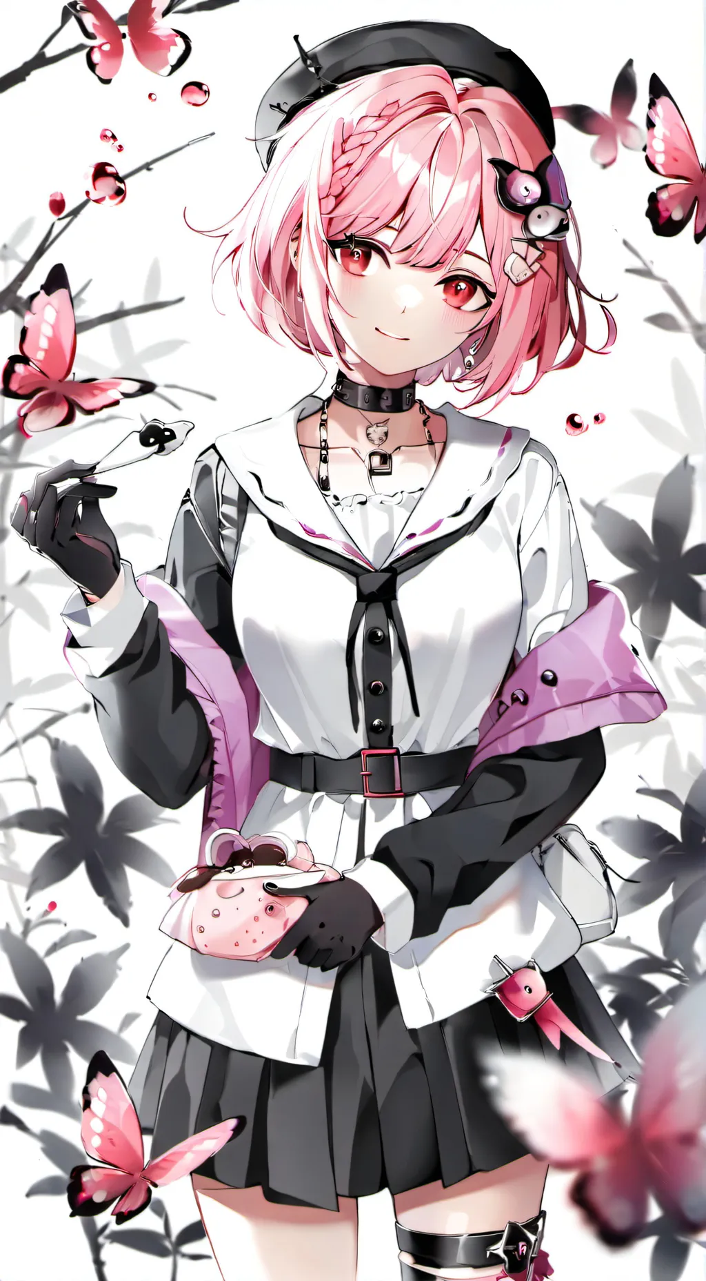 ai character: kuro background