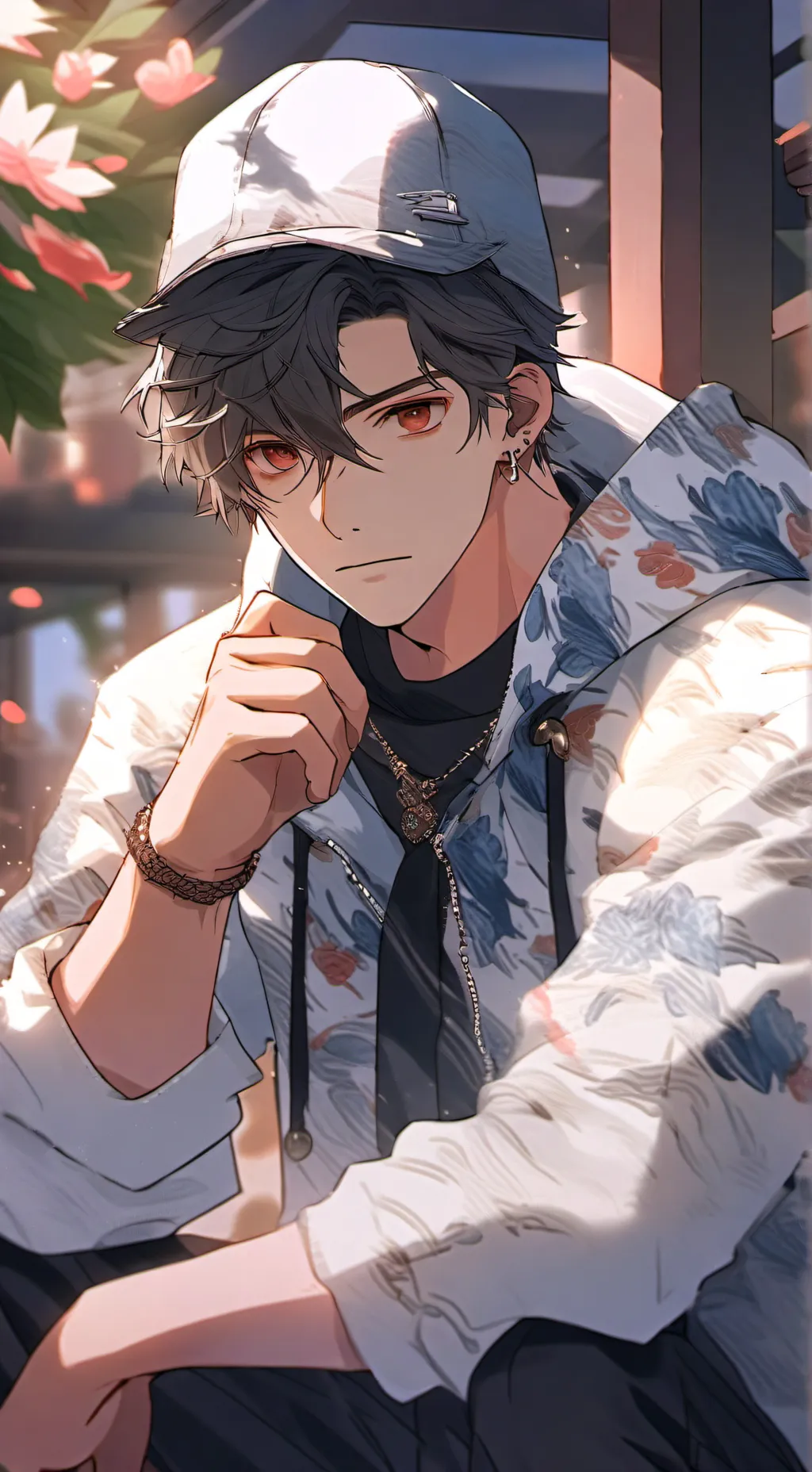 ai character: Aaron  background