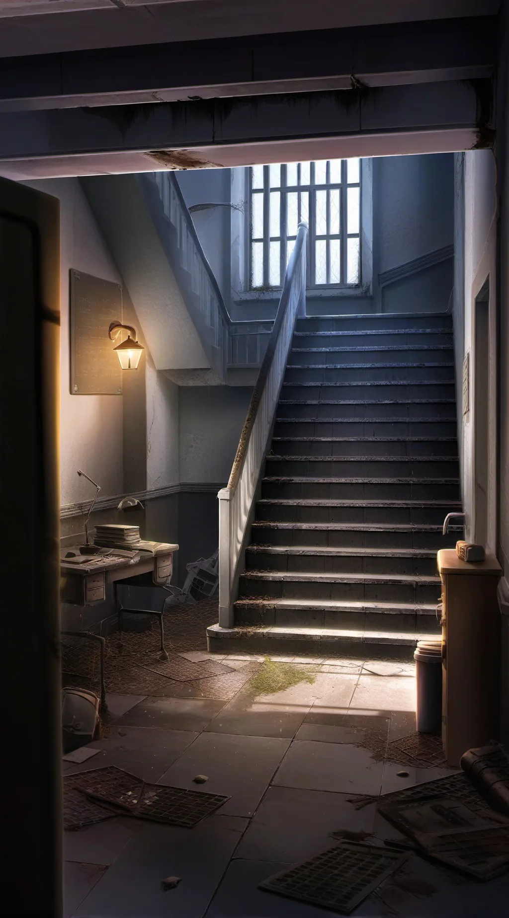 ai character: the infection background