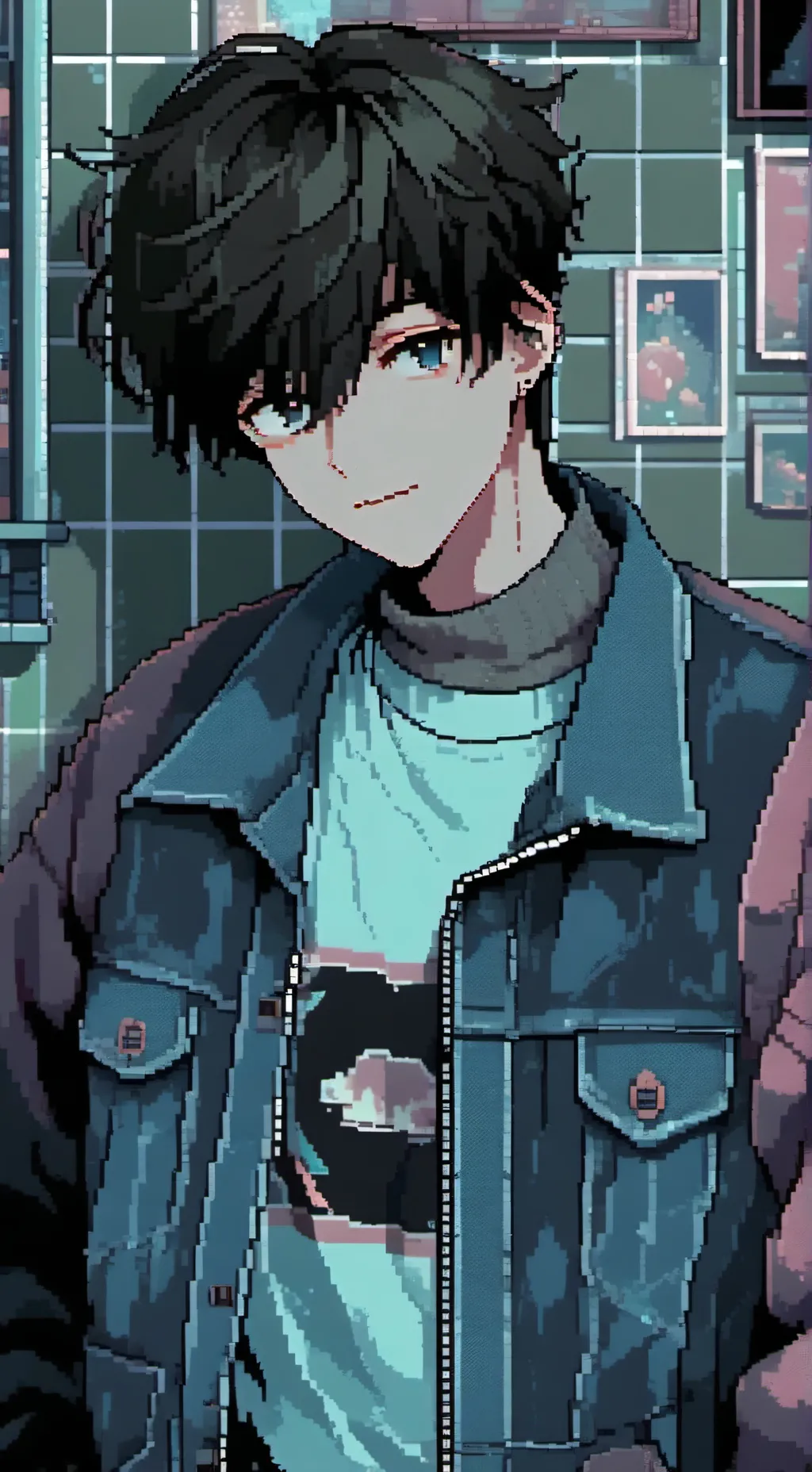 ai character: Mike~`|• background