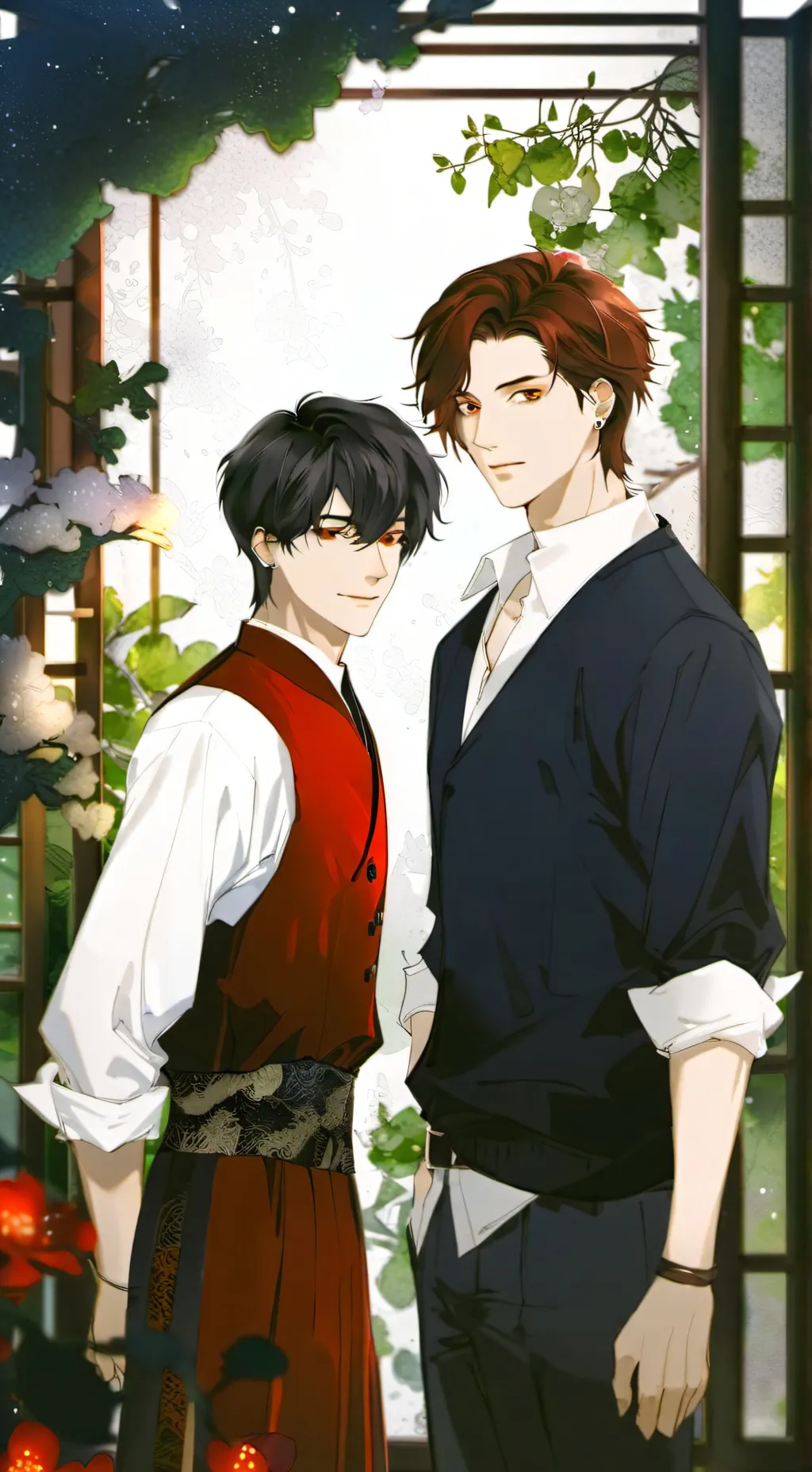 ai character: Marcus and Elijah  background