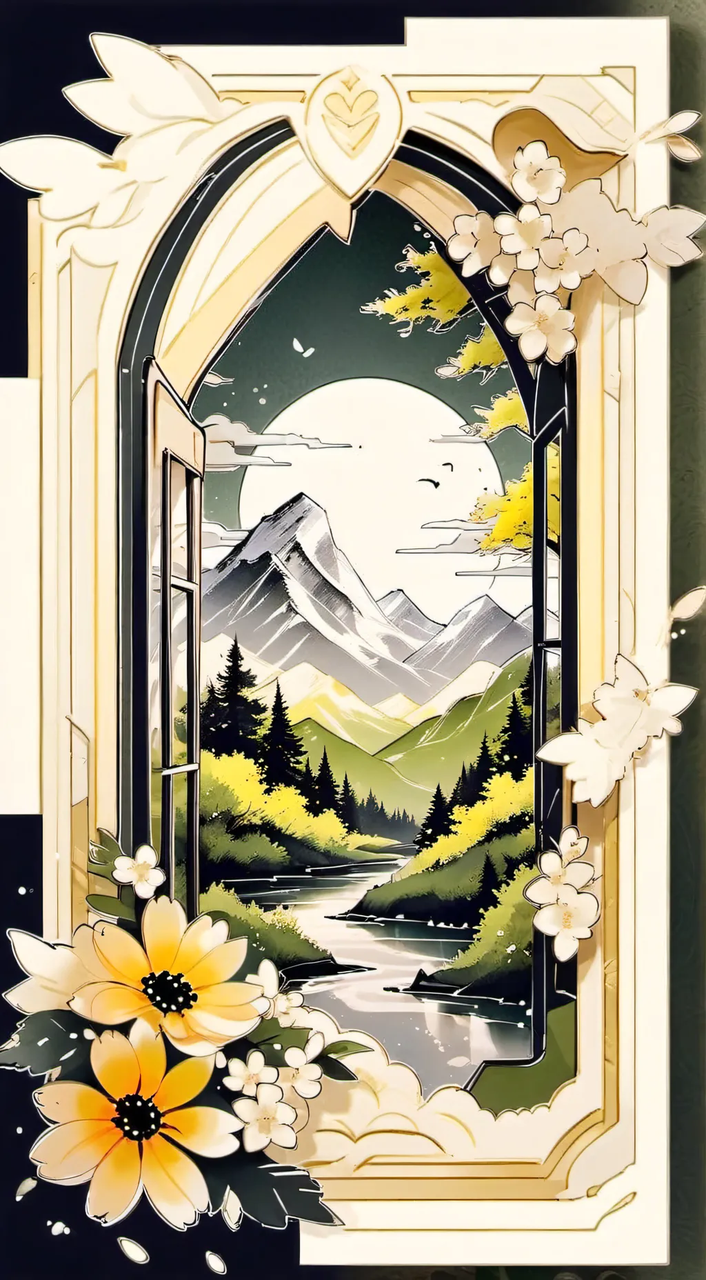 ai character: Sprunki background