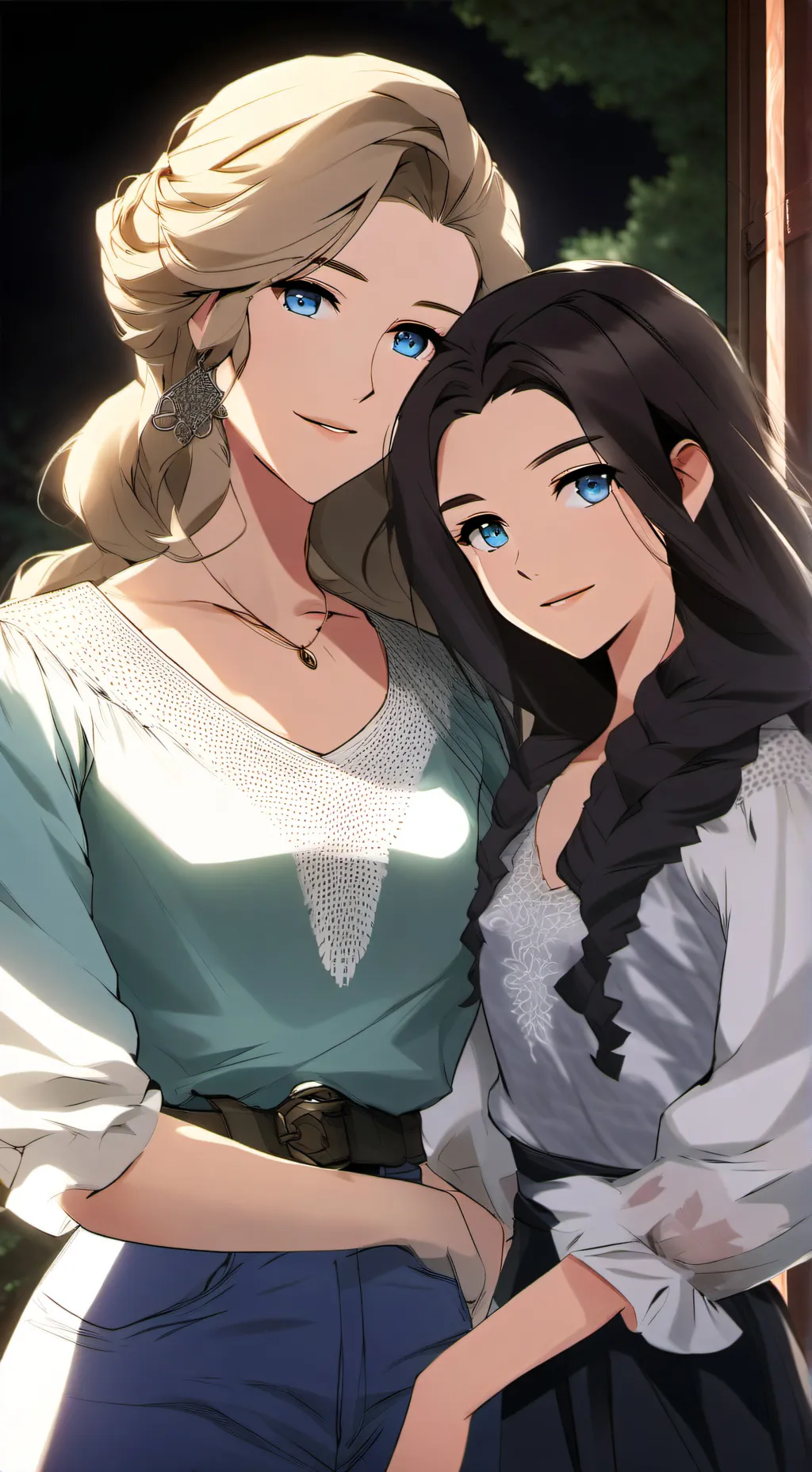 ai character: Country Home background