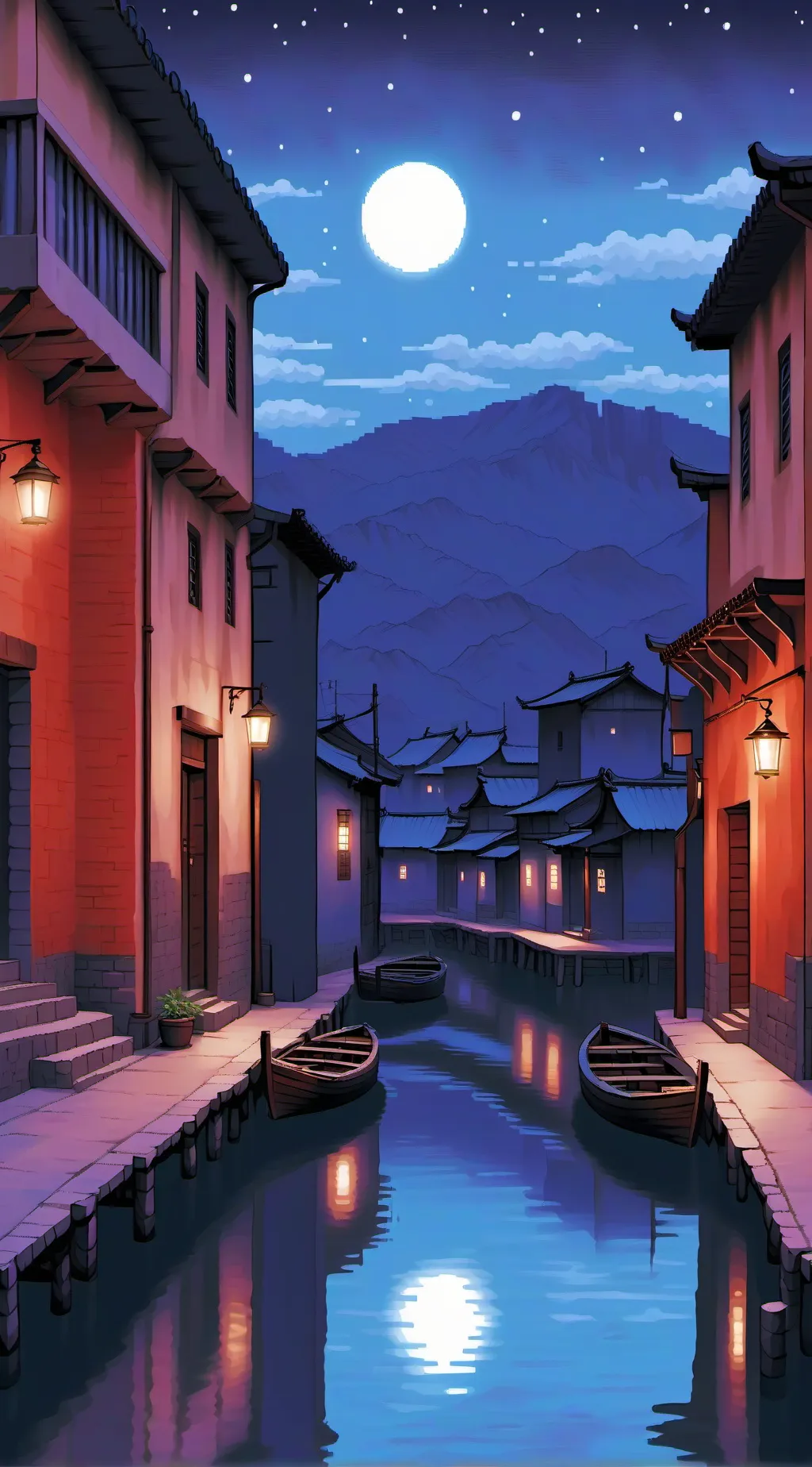 ai character: Jamestown background