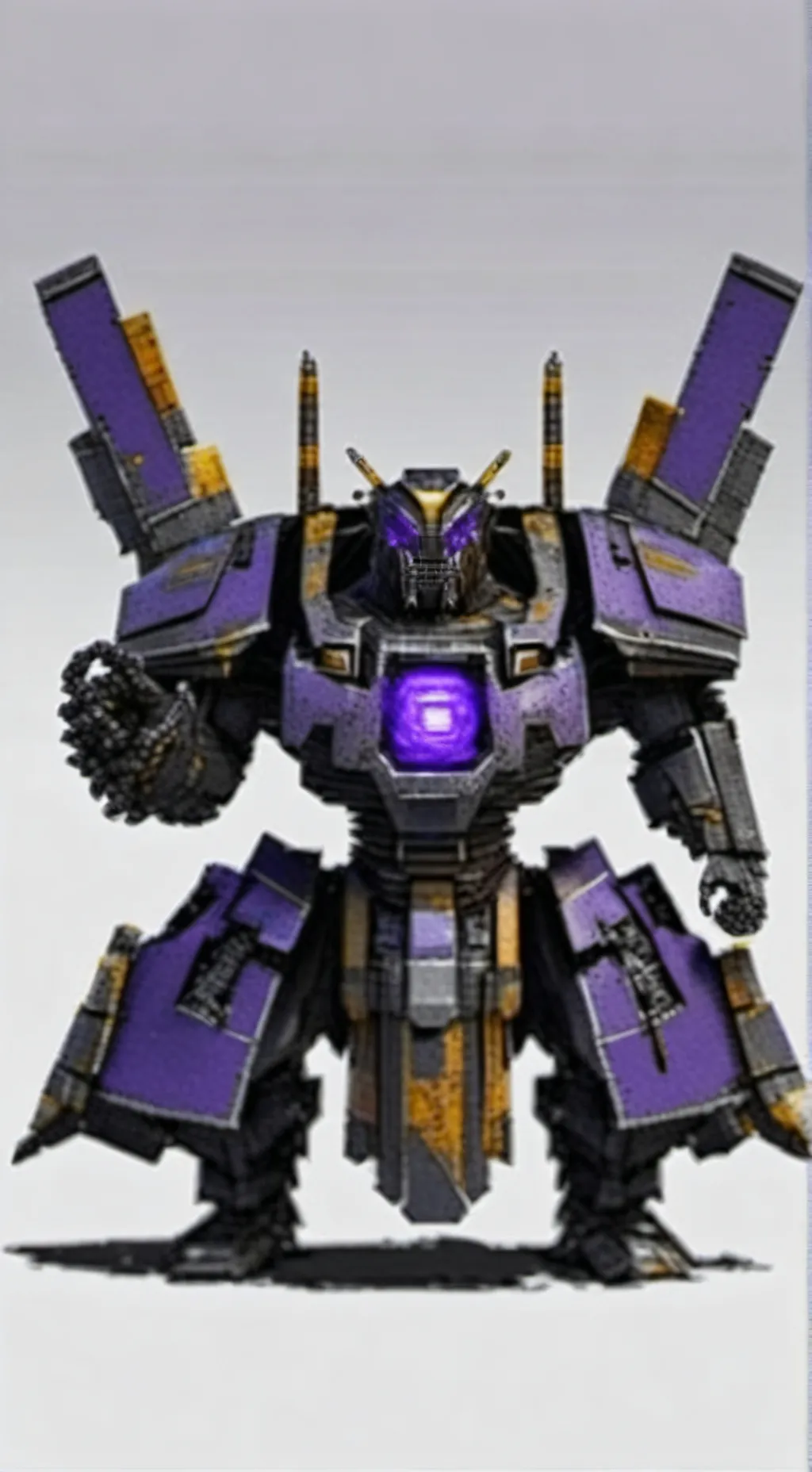 ai character: SHOCKWAVE  background