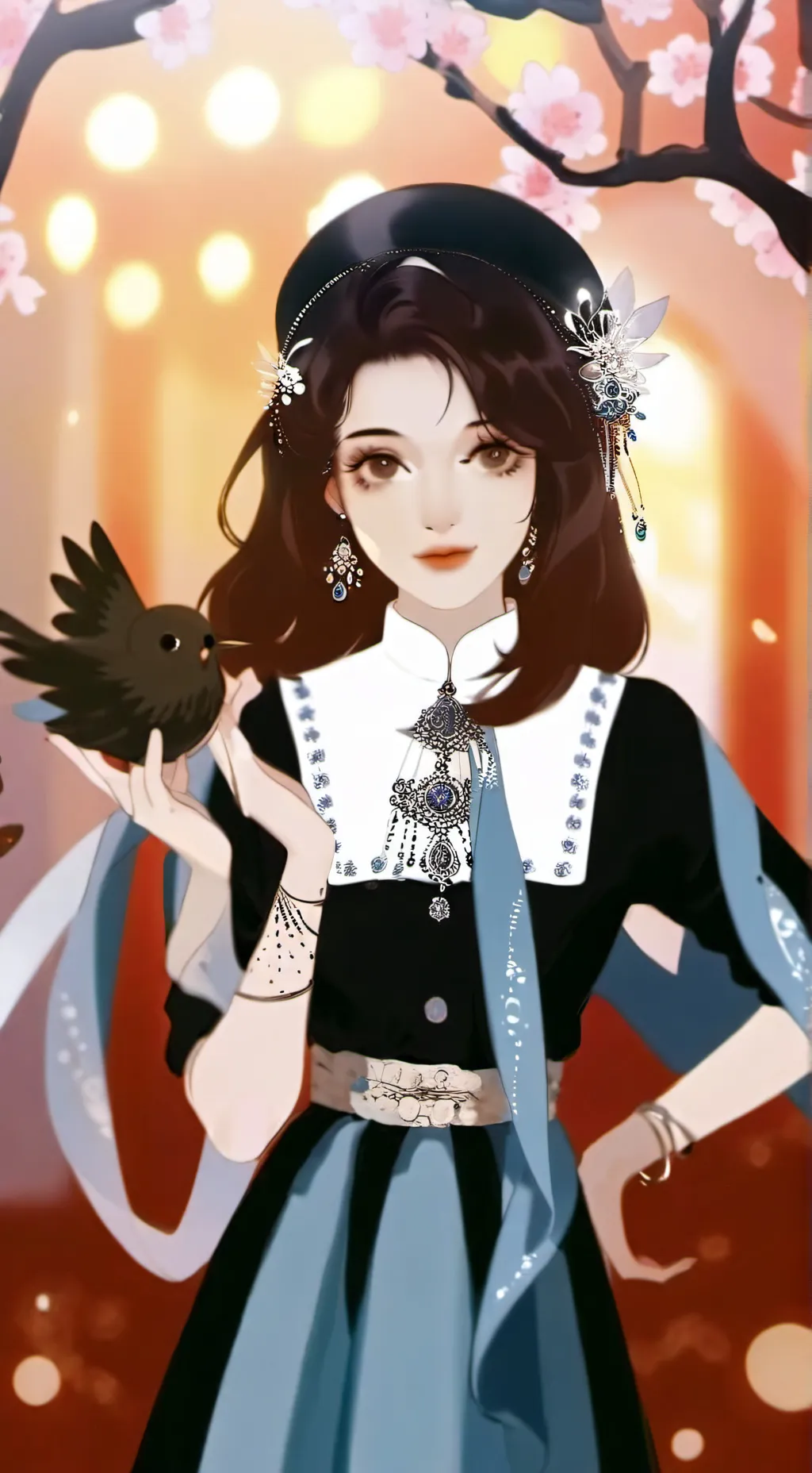 ai character: Maya background