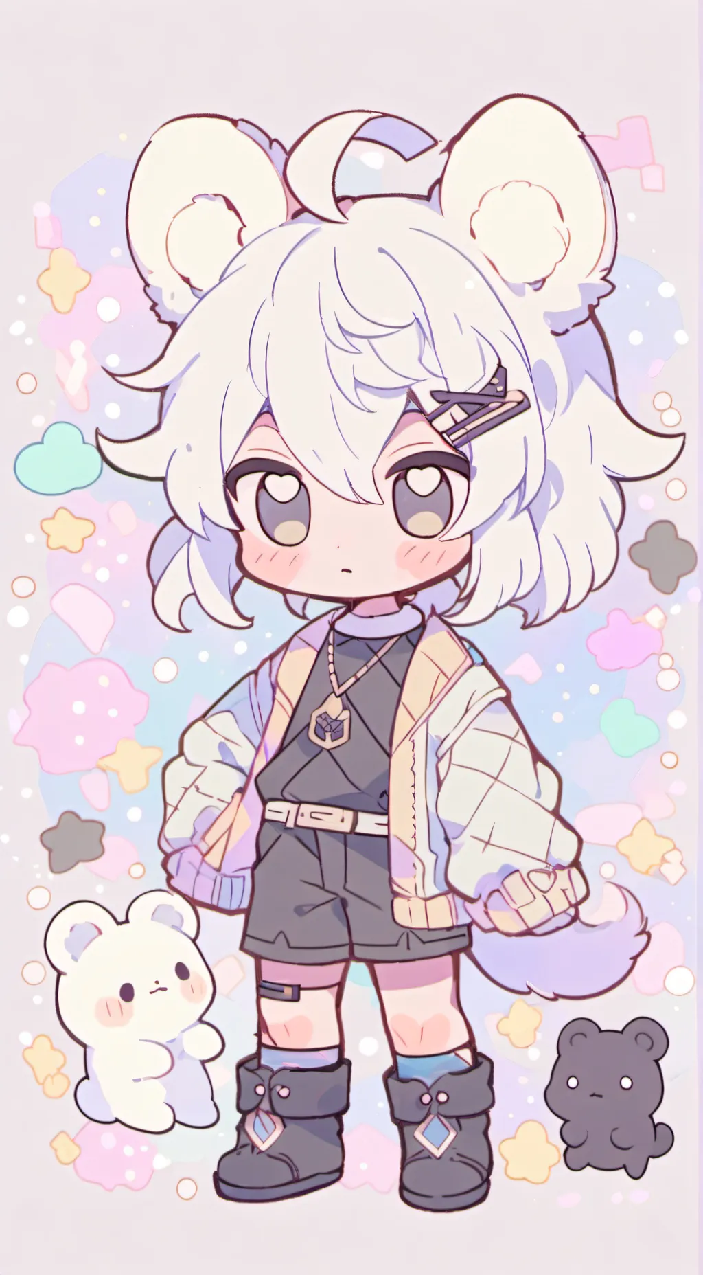 ai character: Femboy  background