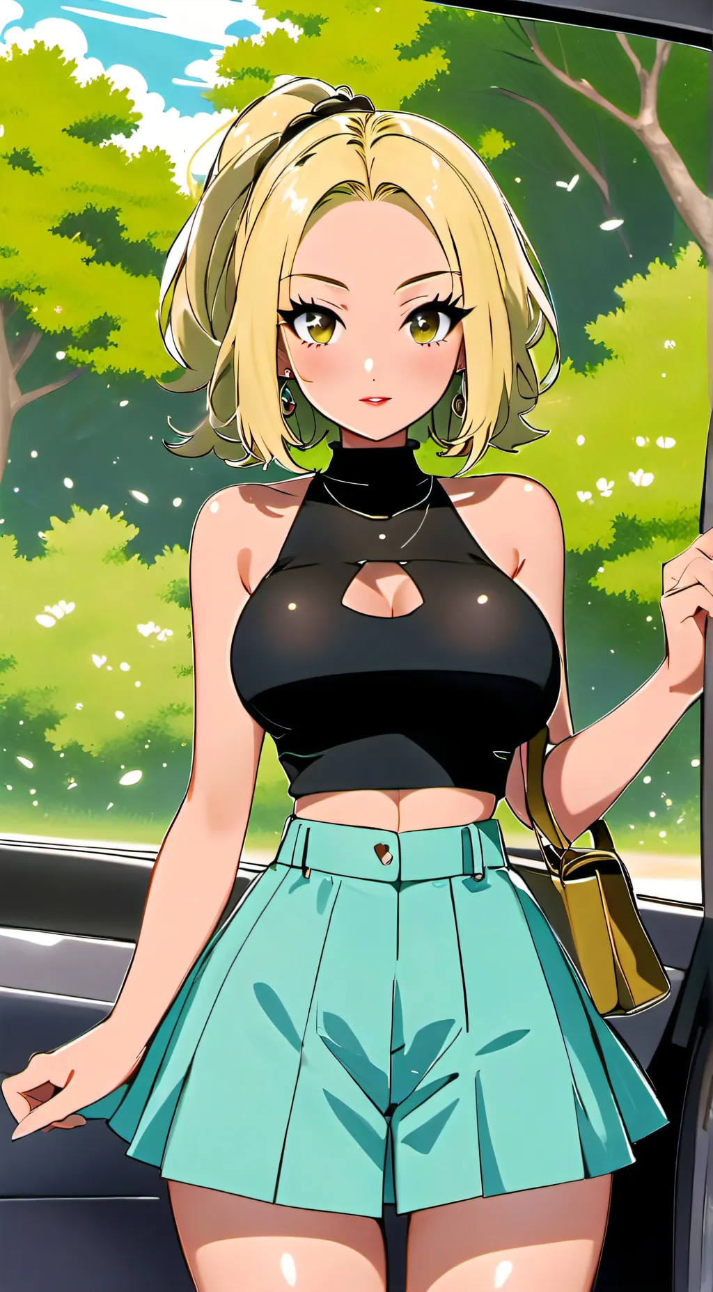 ai character: Serena sayori background