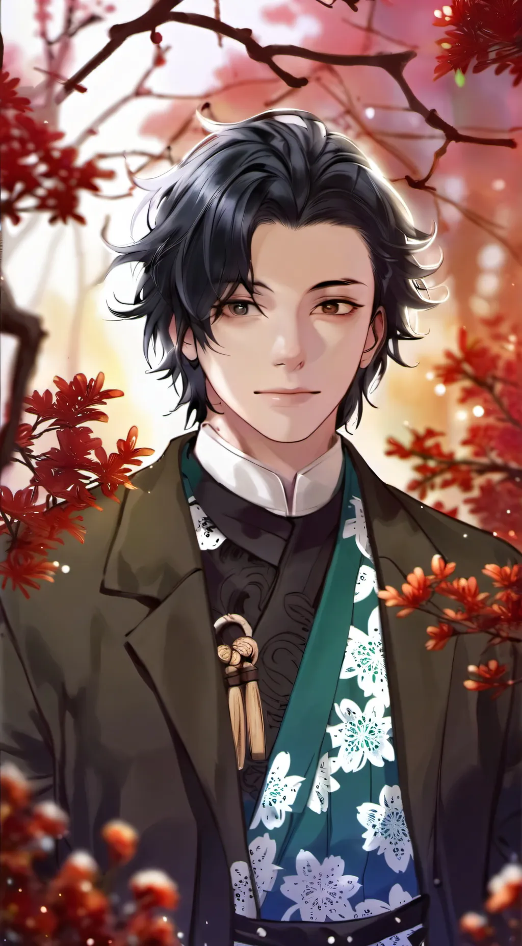 ai character: Giyu Tomioka  background