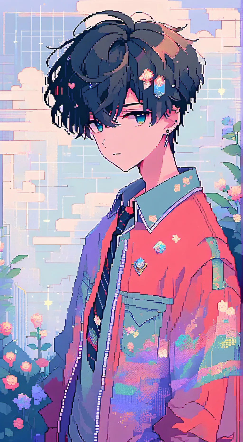 ai character: Leon background