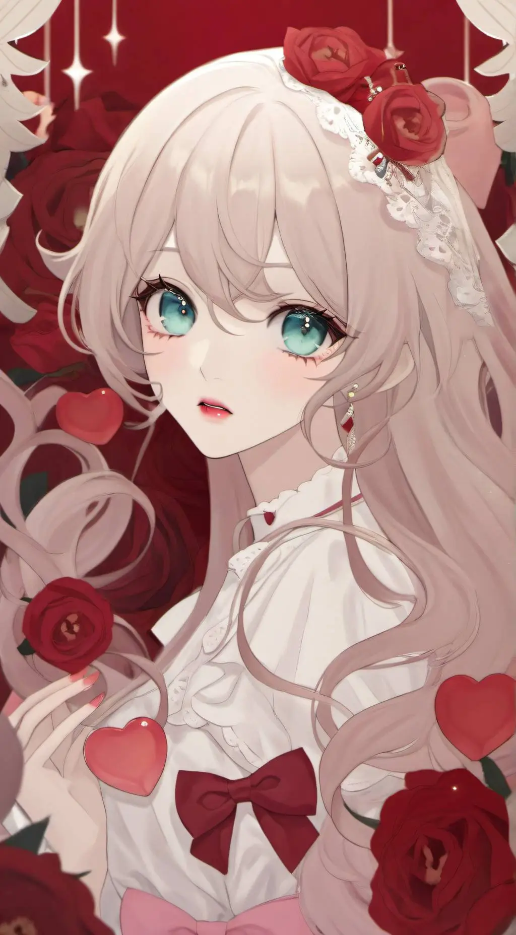 ai character: Violeta  background