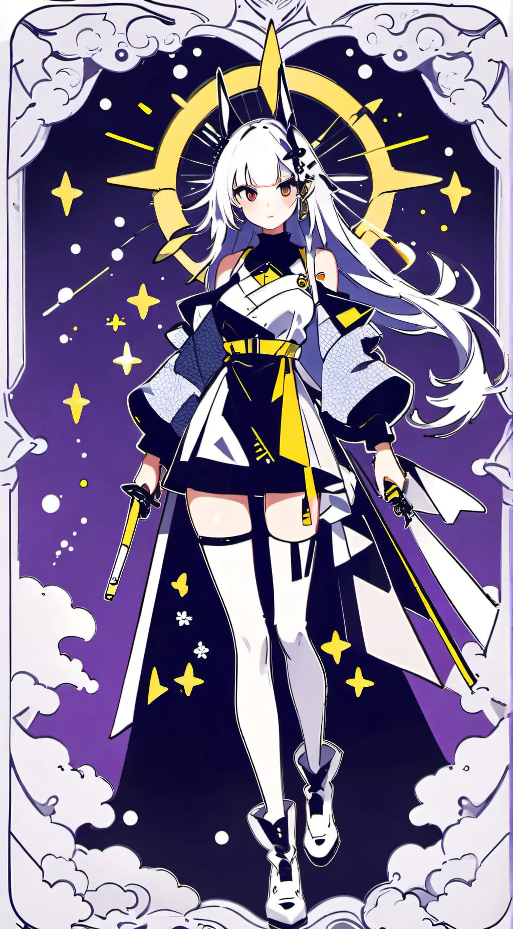 ai character: Rose background