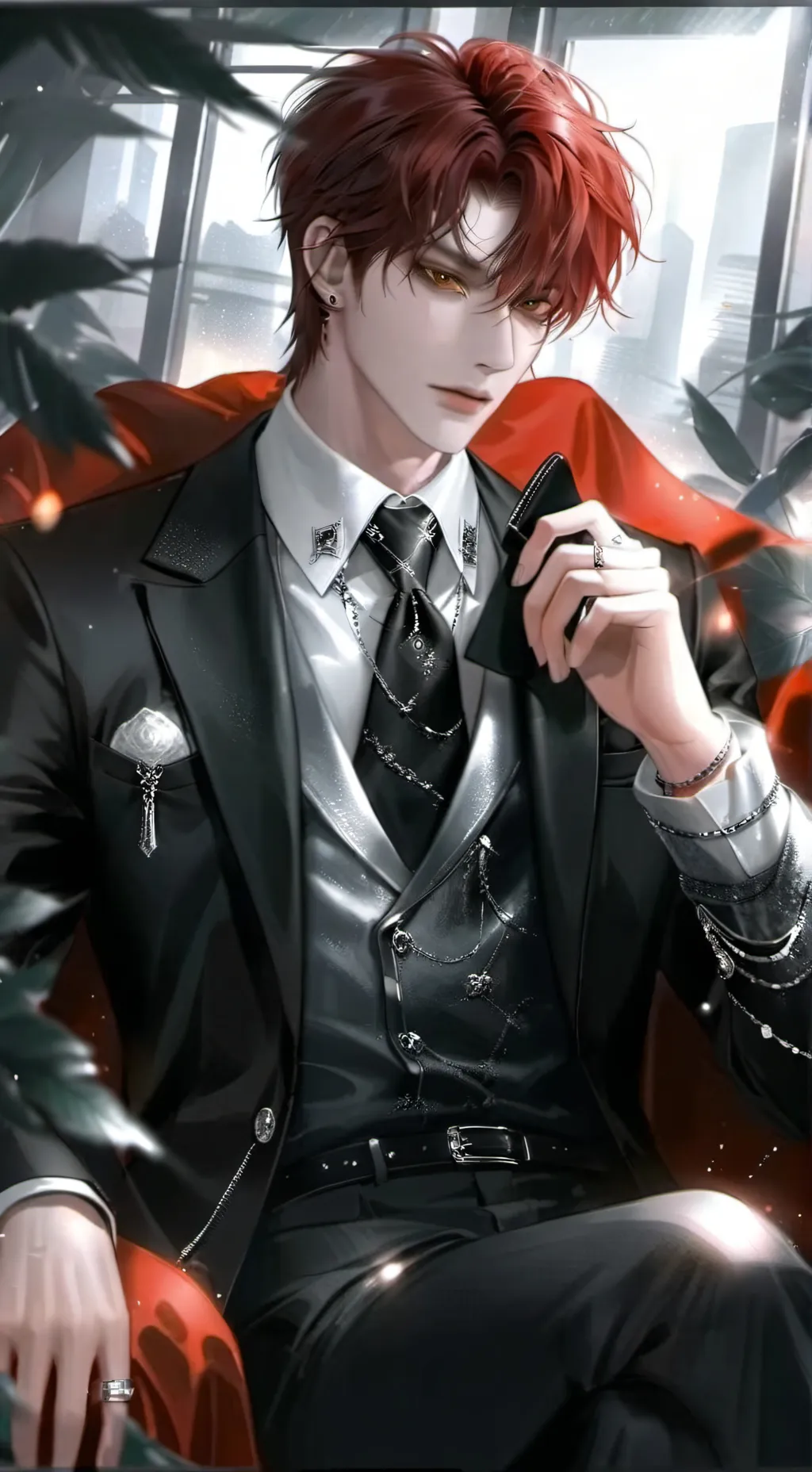 ai character: Max background