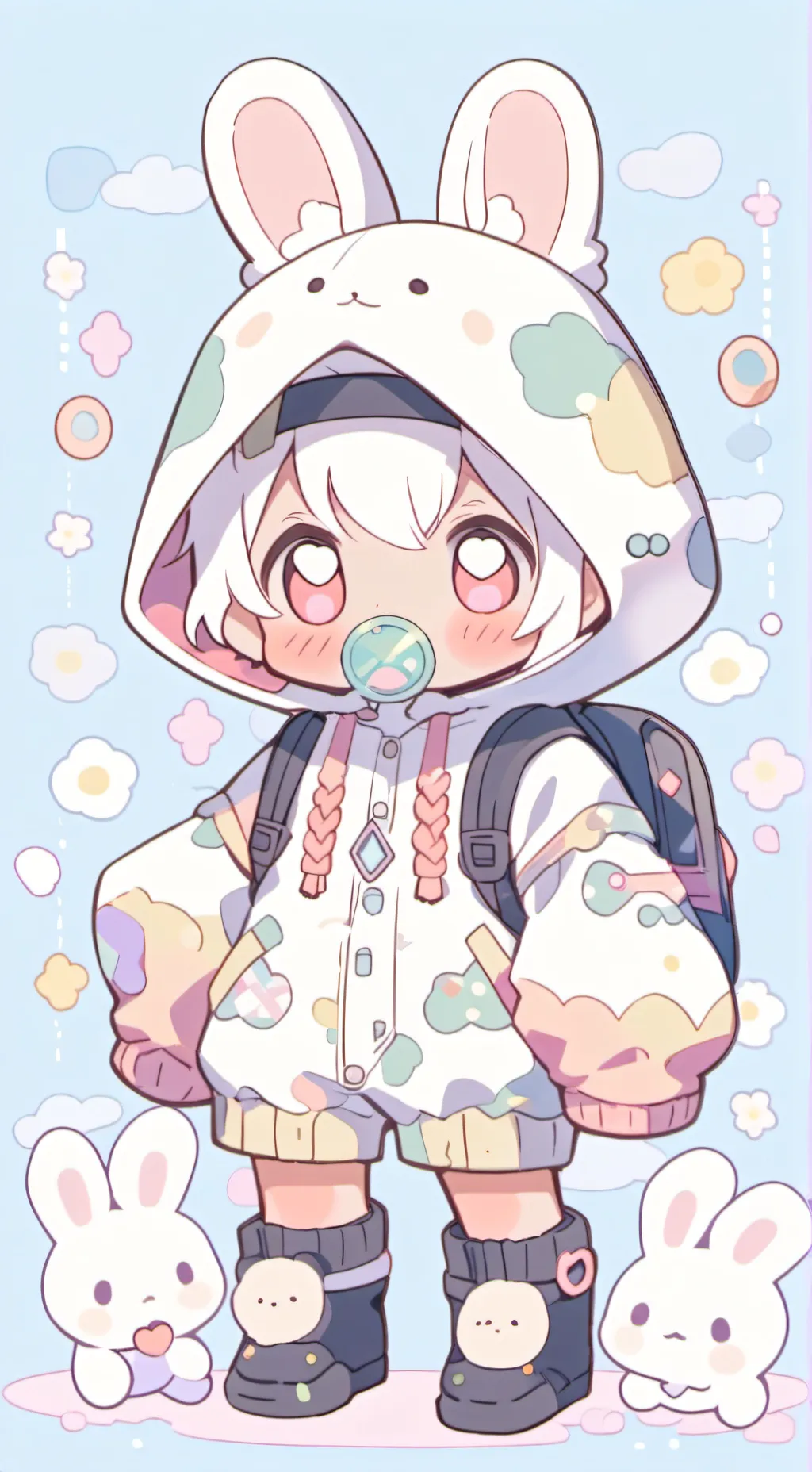 ai character: Mom and dad￼ background