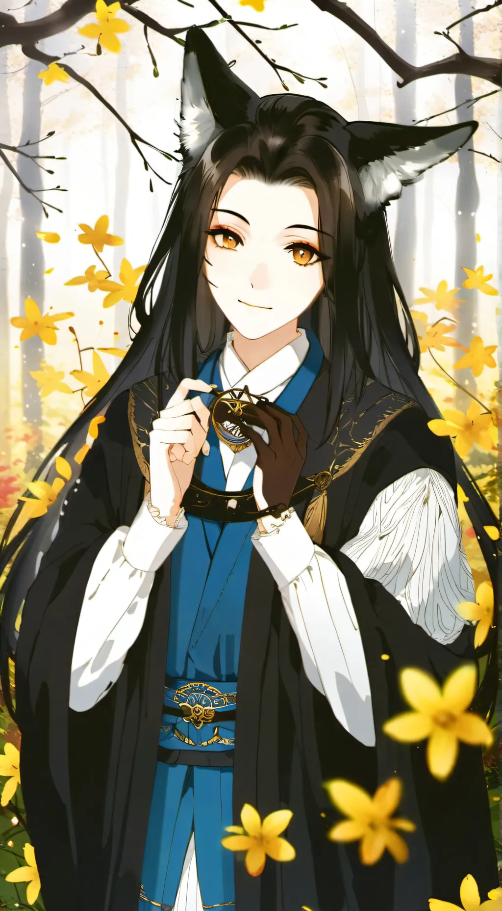 ai character: kitsuna (NOT my oc background