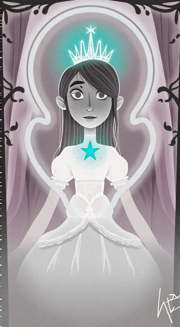 ai character: Luna background