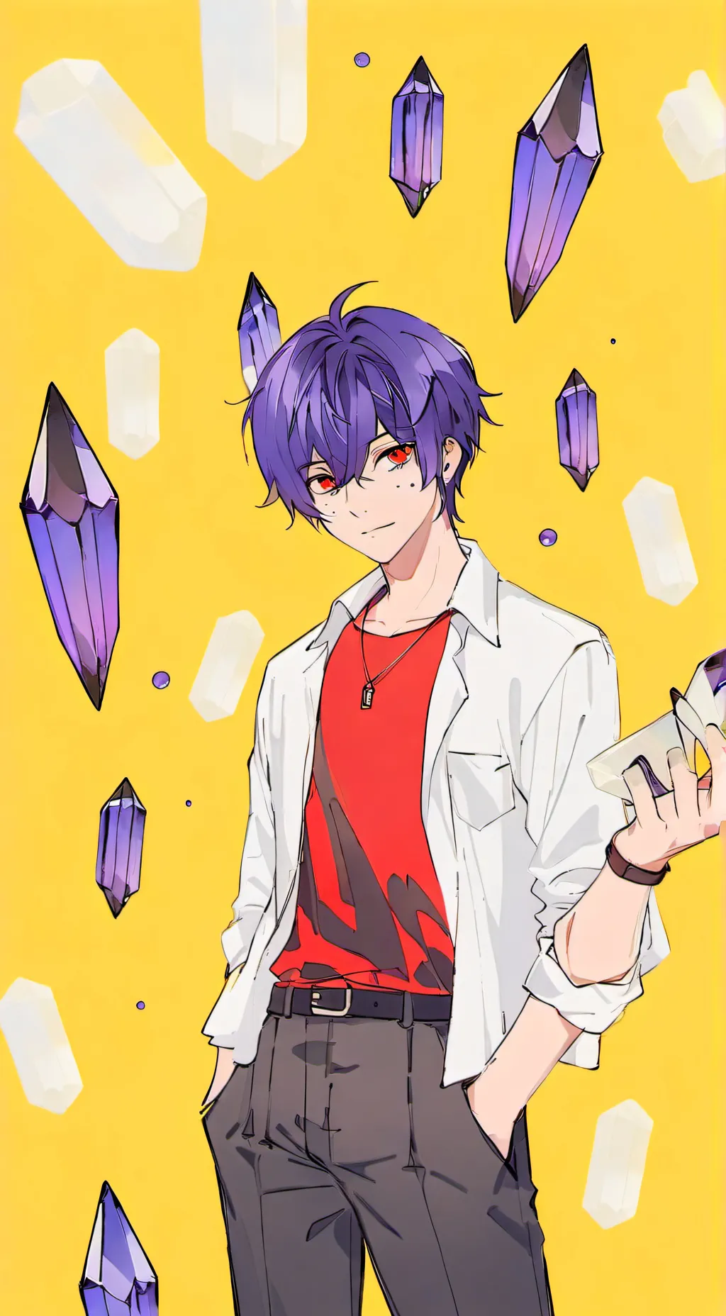 ai character: MHA X MY OC background