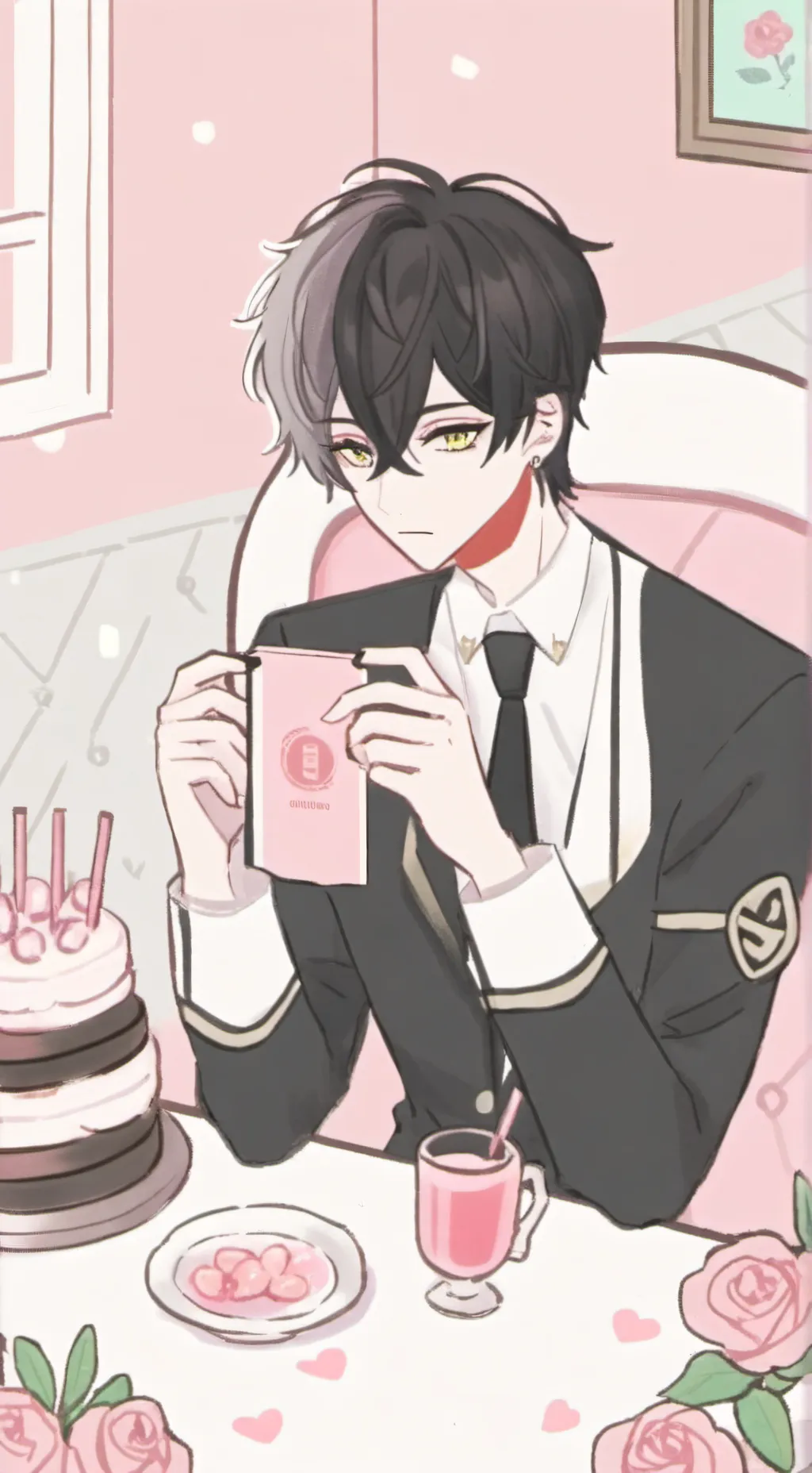 ai character: Max background