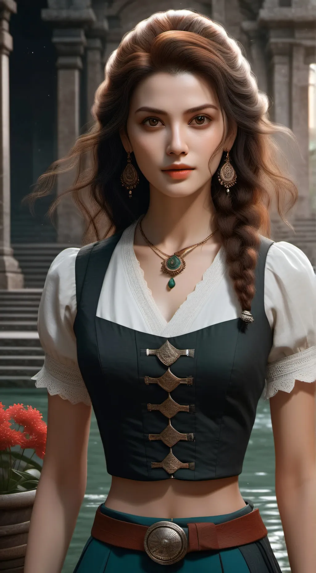 ai character: Amity blight  background