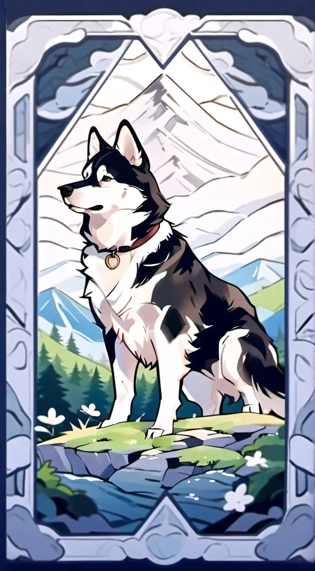 ai character: leo background