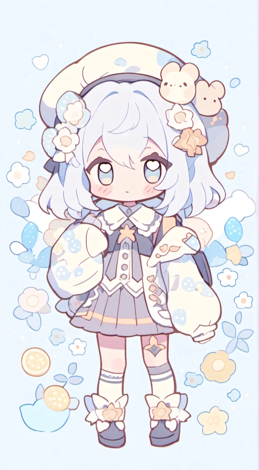 ai character: fpe embrazada background