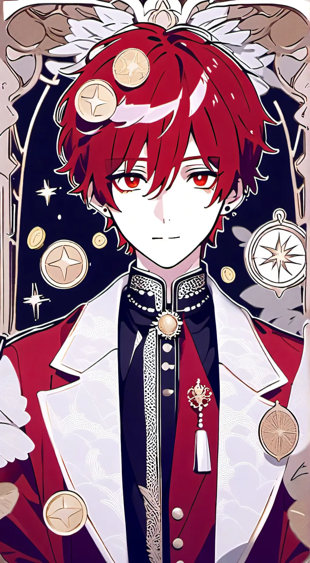 ai character: Ruby Lyonn  background