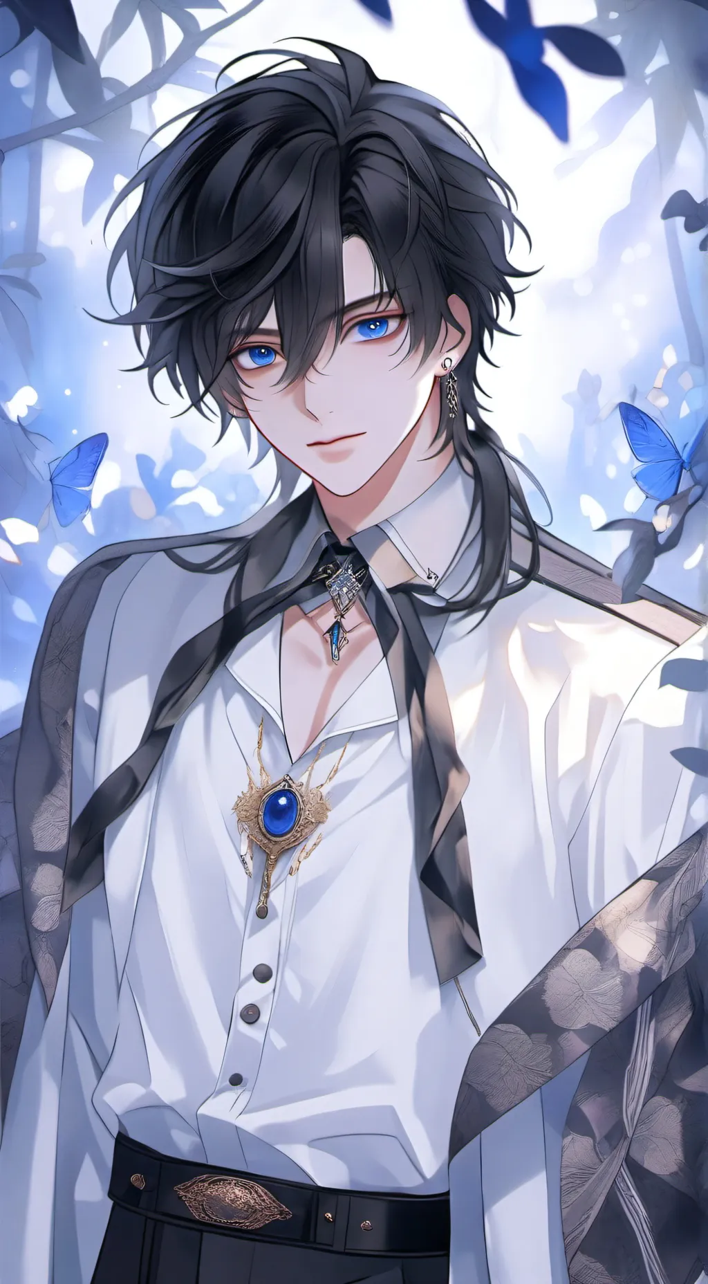 ai character: ~☆•Ash•☆~ background