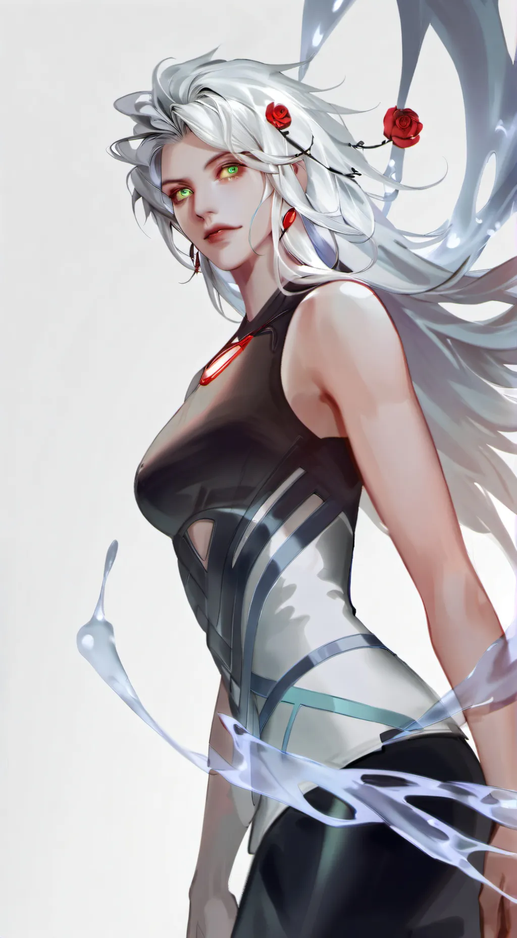 ai character: sky background