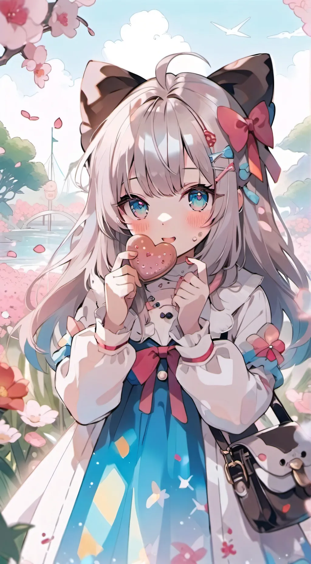 ai character: Léa  background