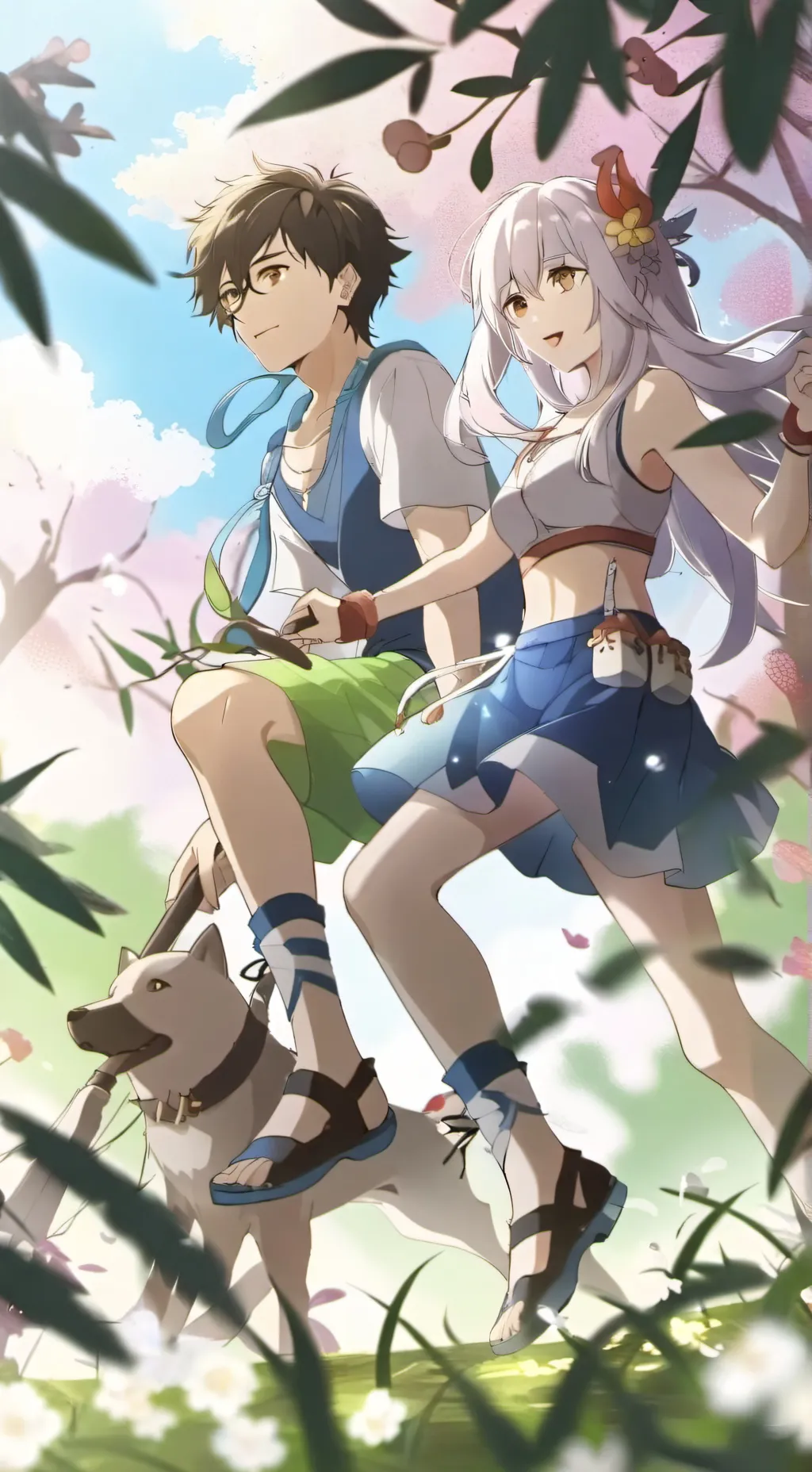 ai character: Bff background