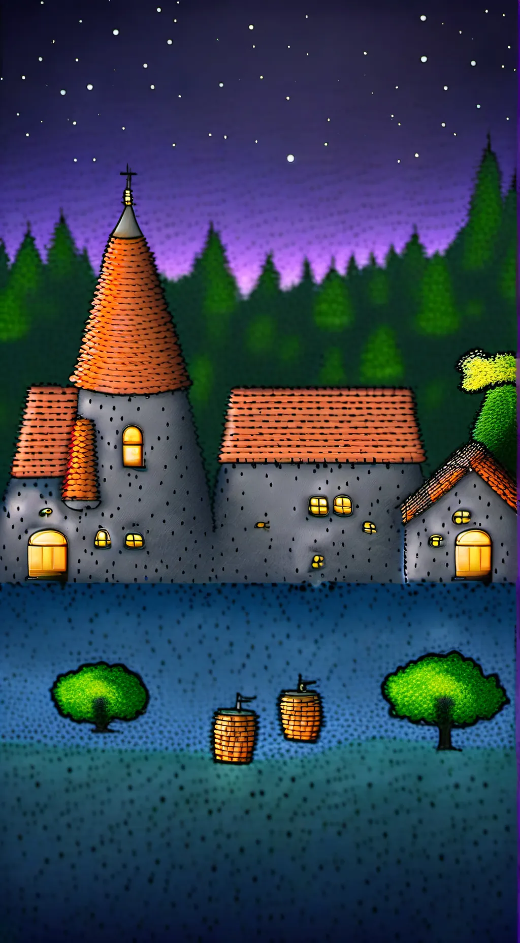 ai character: hi background