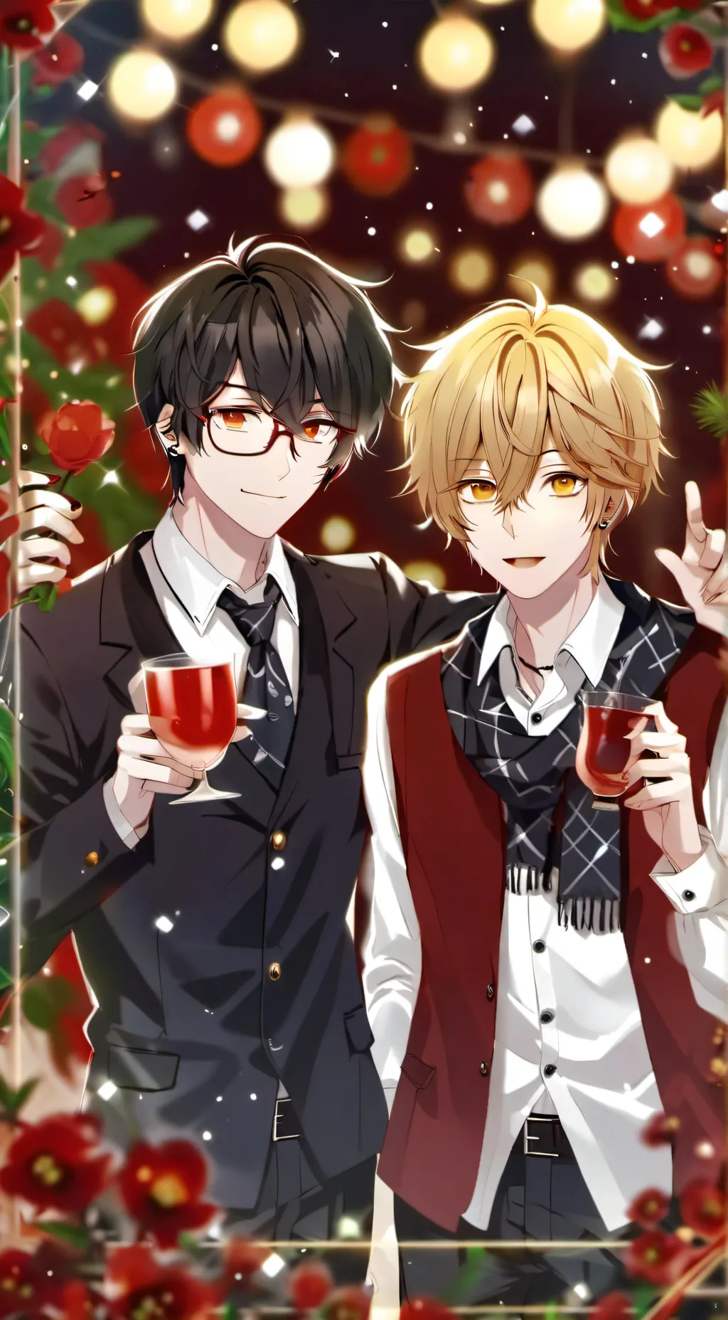 ai character: leo&asher😍 background