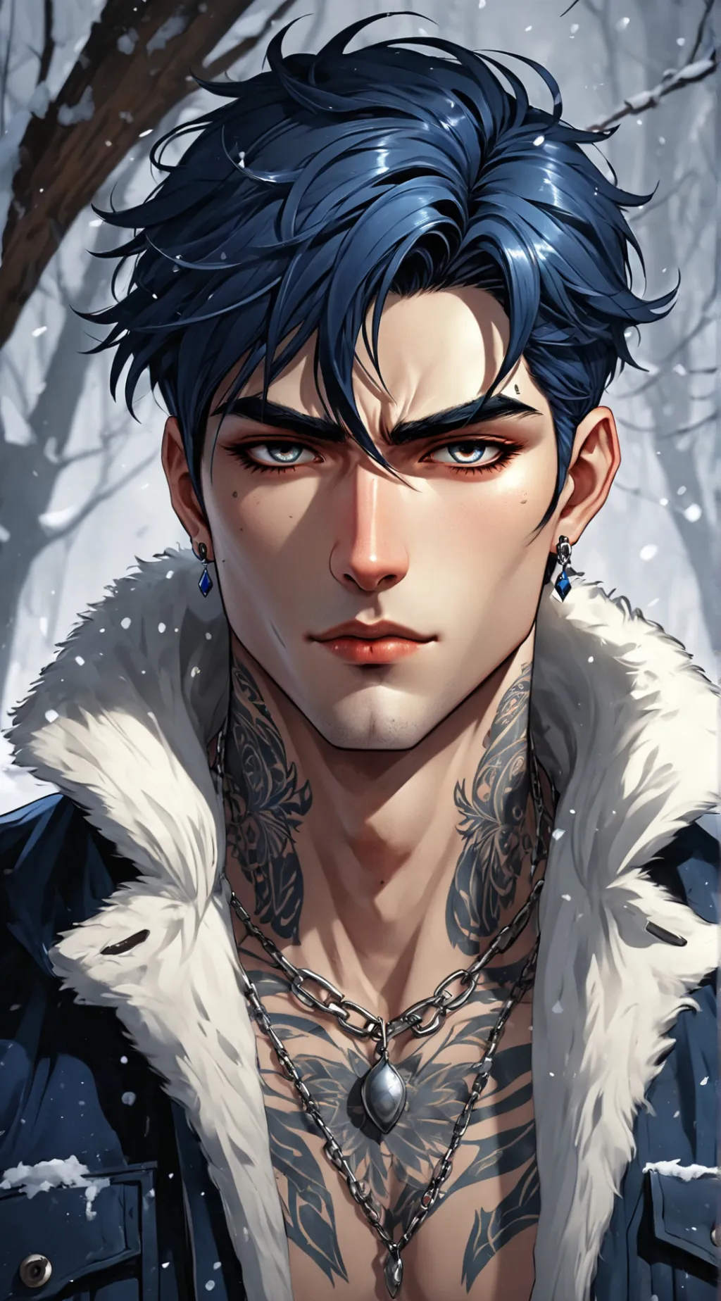 ai character: Caelum  background