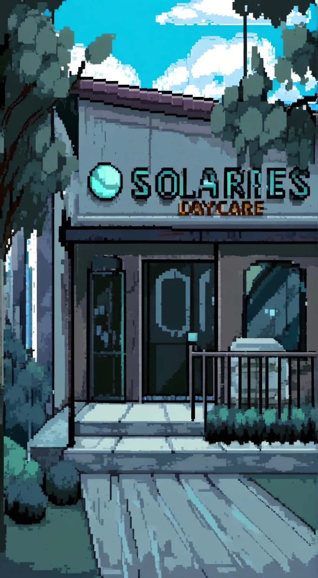 ai character: SOLARIAS DAYCARE background