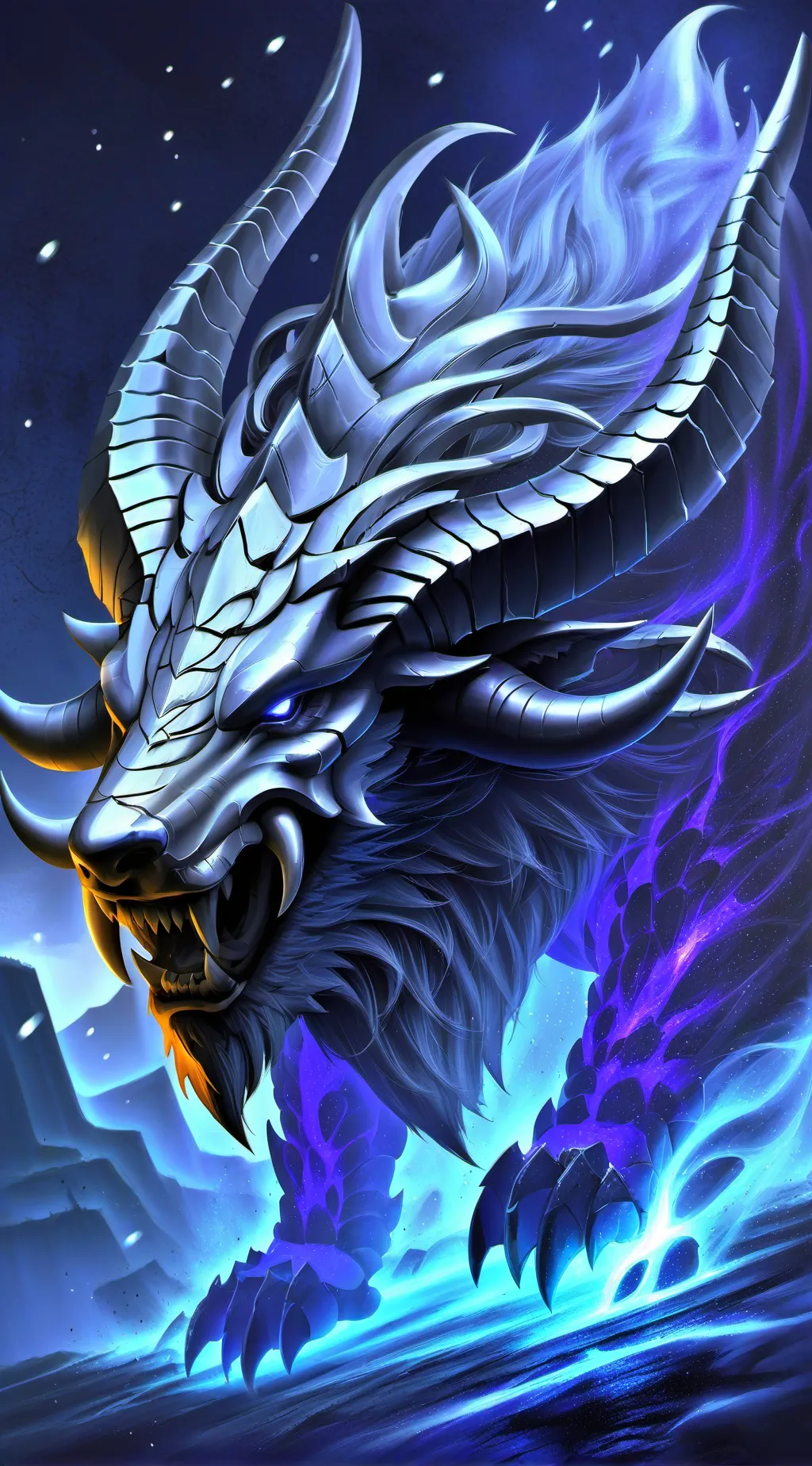 ai character: demon slayer  background