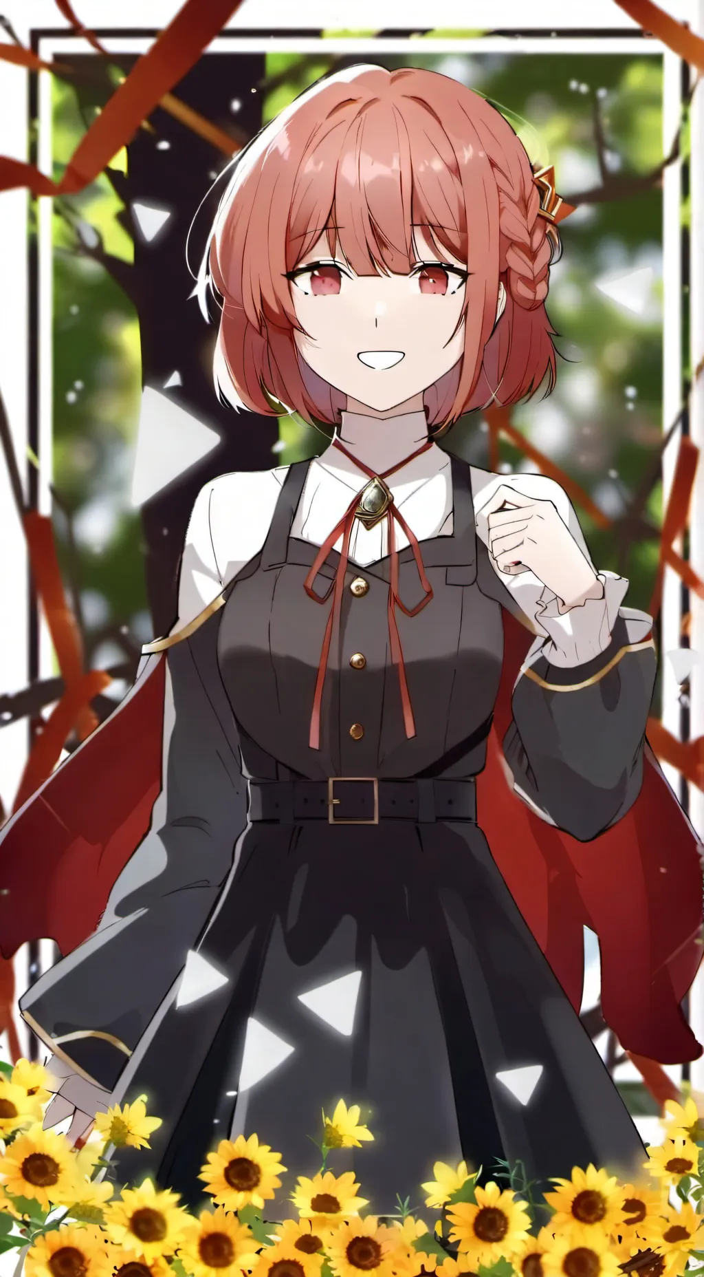 ai character: Molly but with ado background