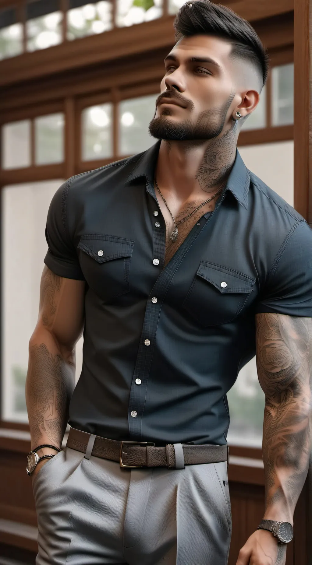 ai character: Calvin background