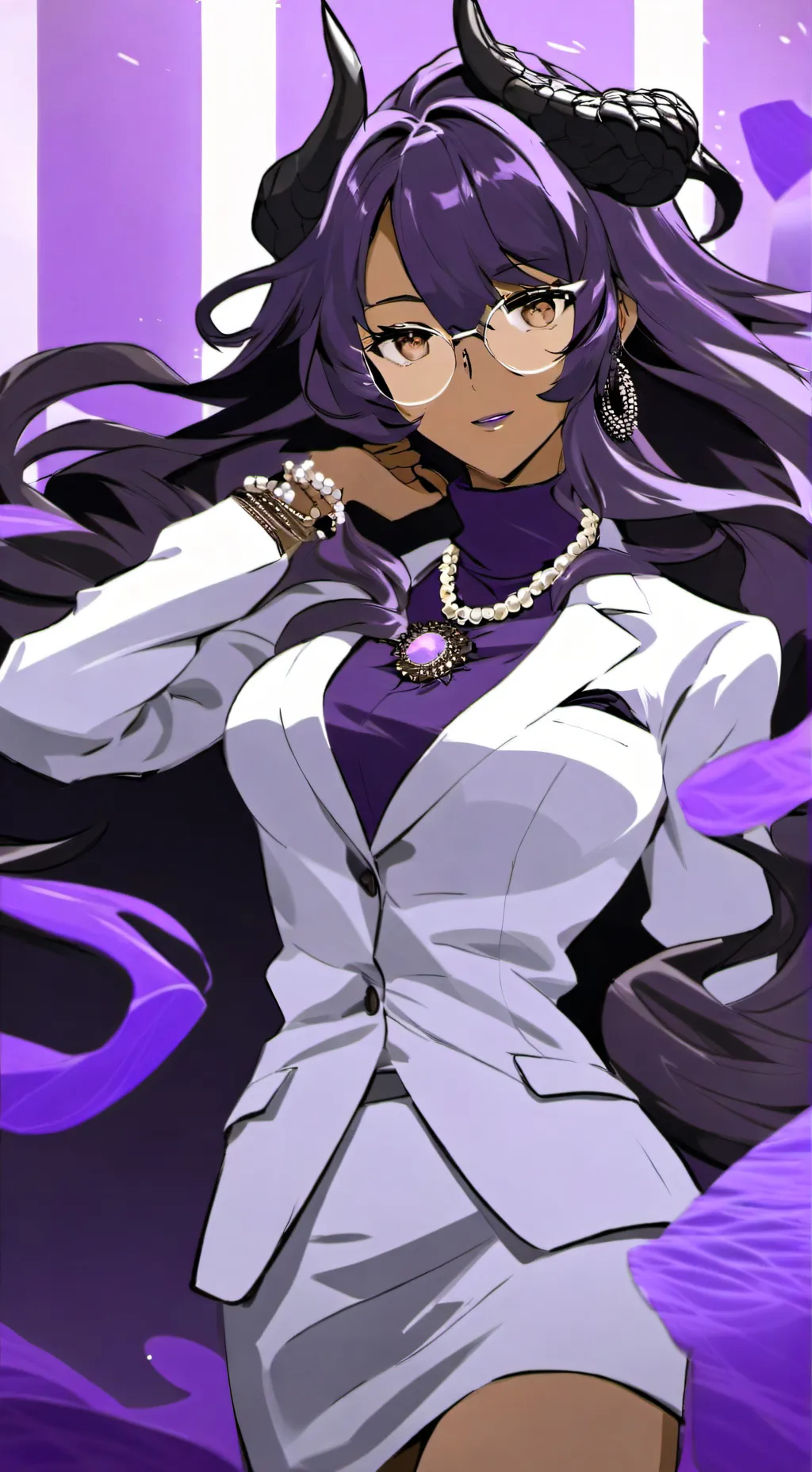 ai character: Aurelia background