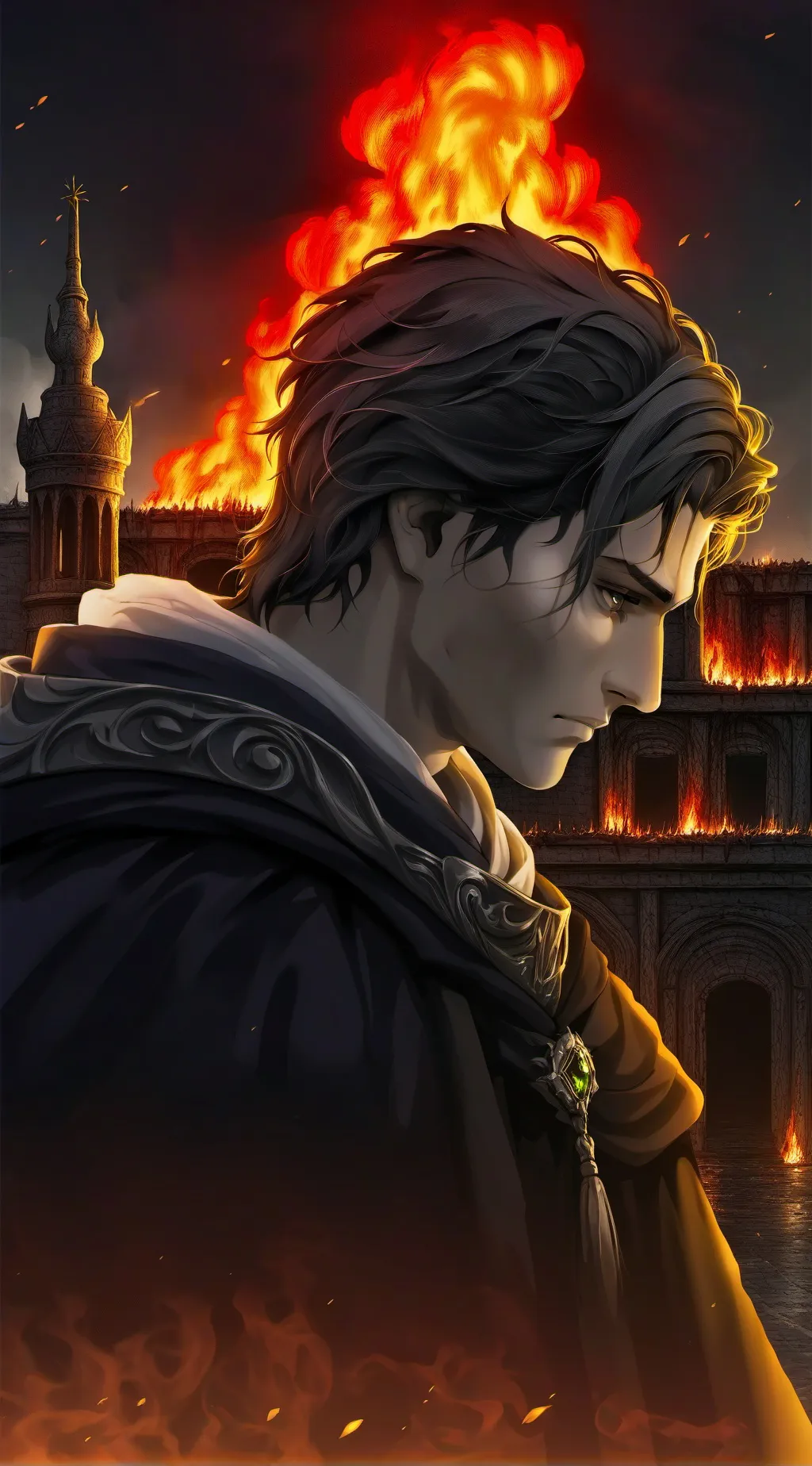 ai character: Masacre infernal background