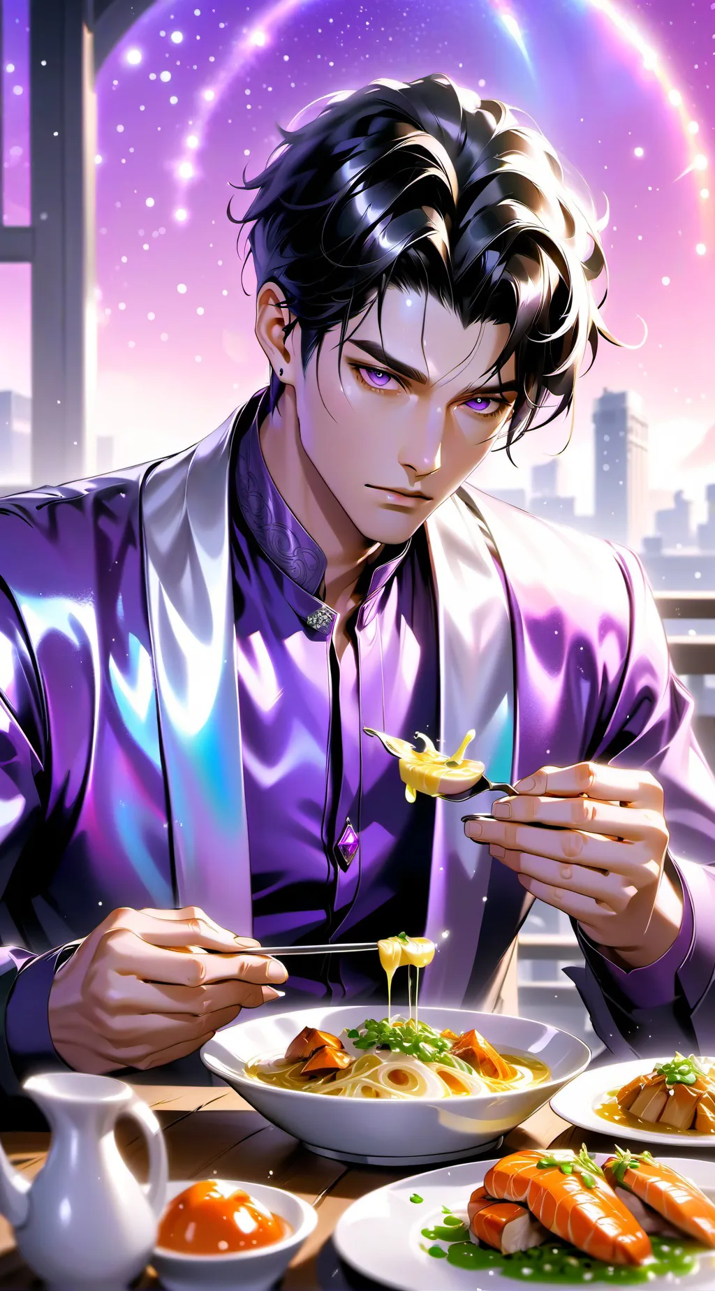 Talkie AI - Chat with eating w/ my wife