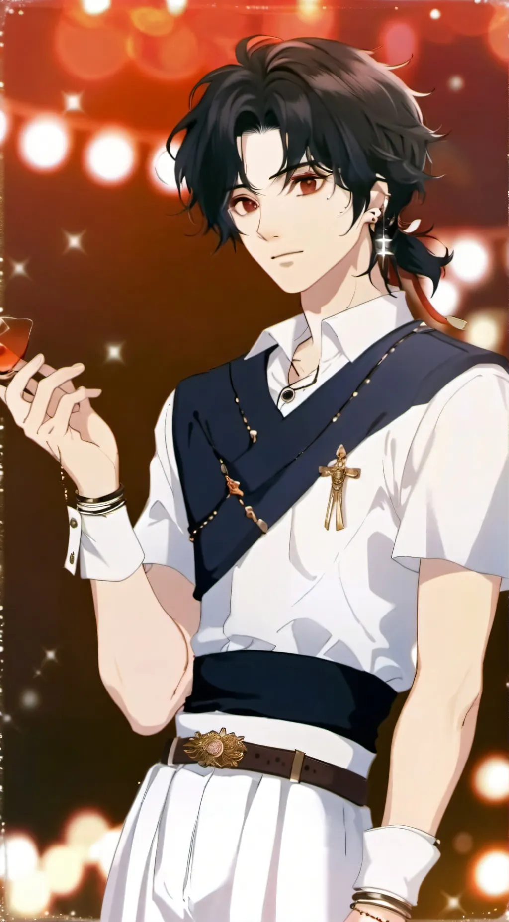 ai character: angelo background