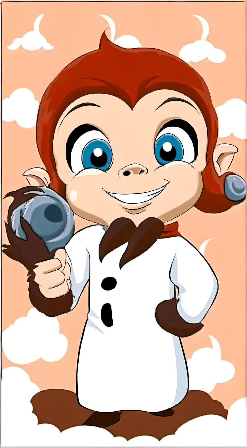 ai character: mr mono uwu background