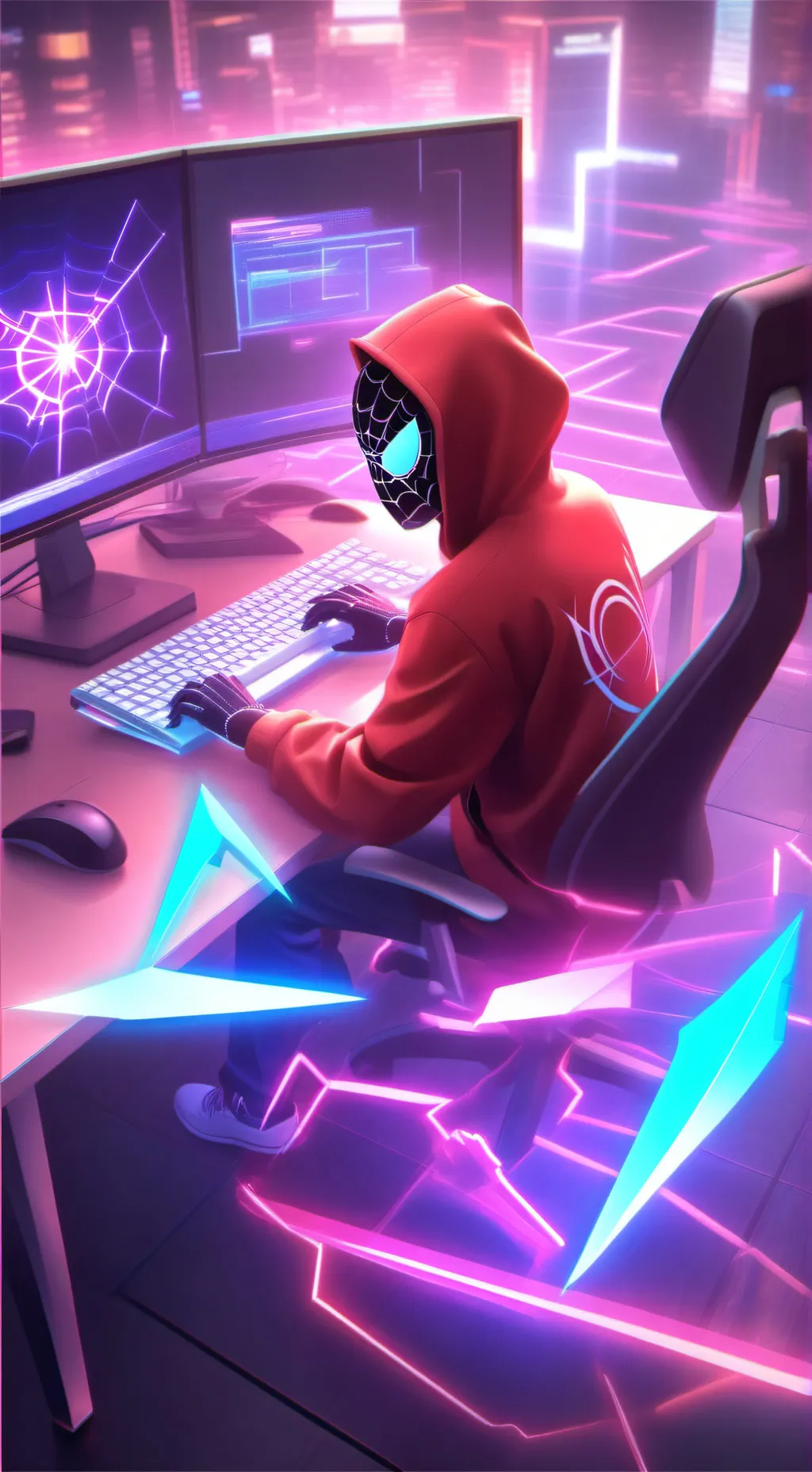 ai character: YouTube Clash! background