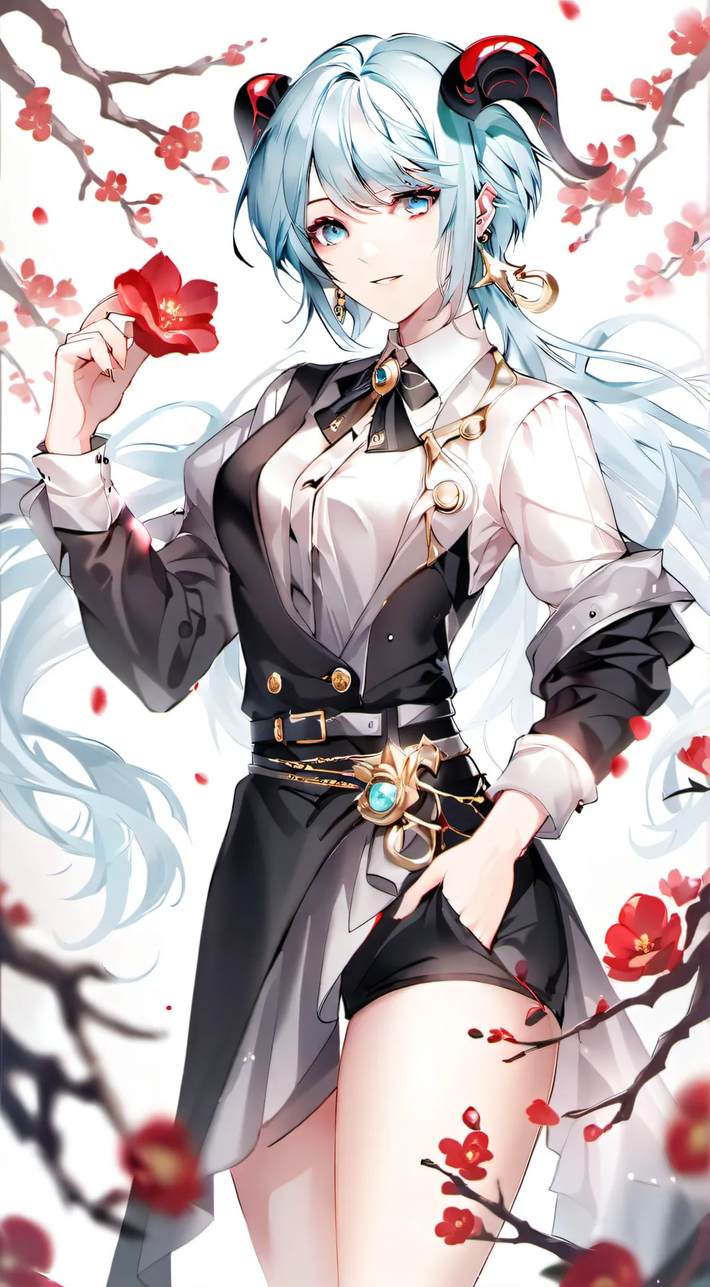 ai character: Andria  background