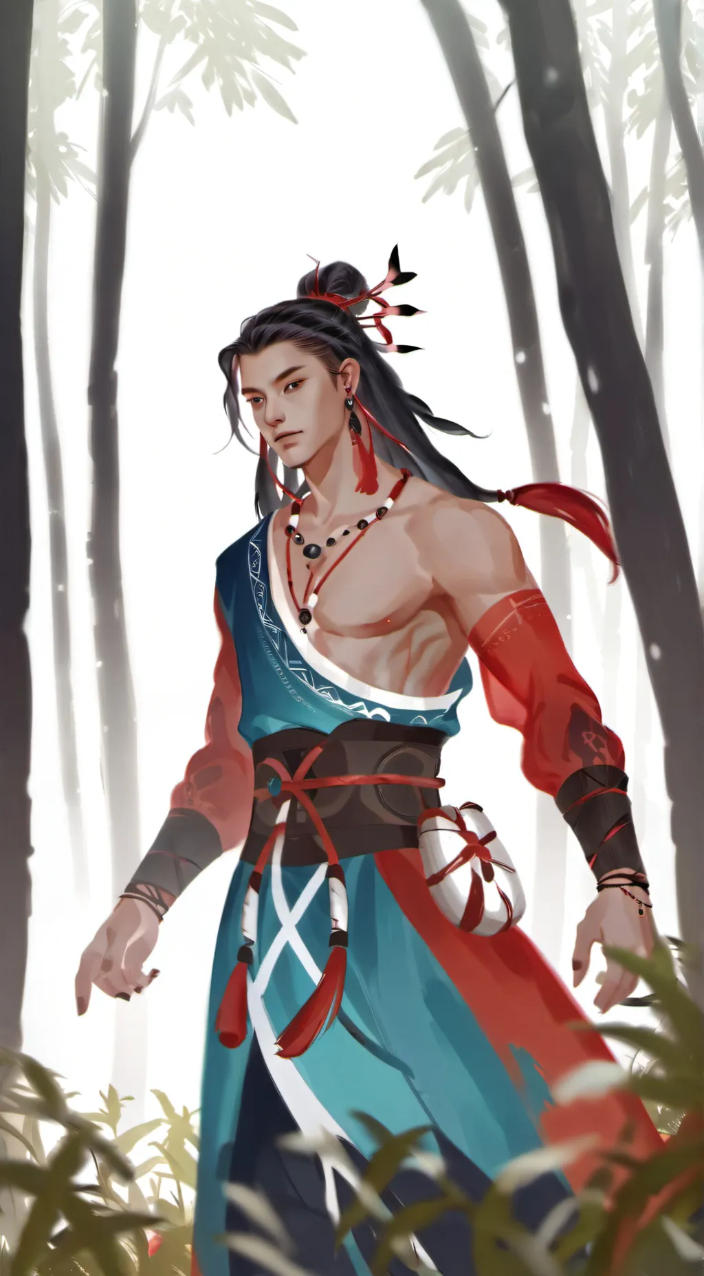 ai character: Supergene background